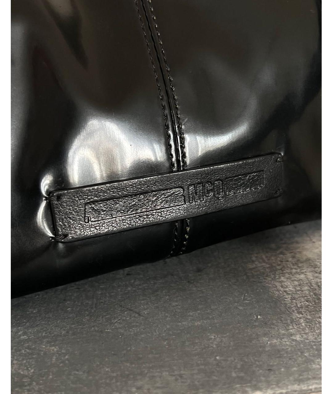 MCQ ALEXANDER MCQUEEN Черная сумка через плечо, фото 3