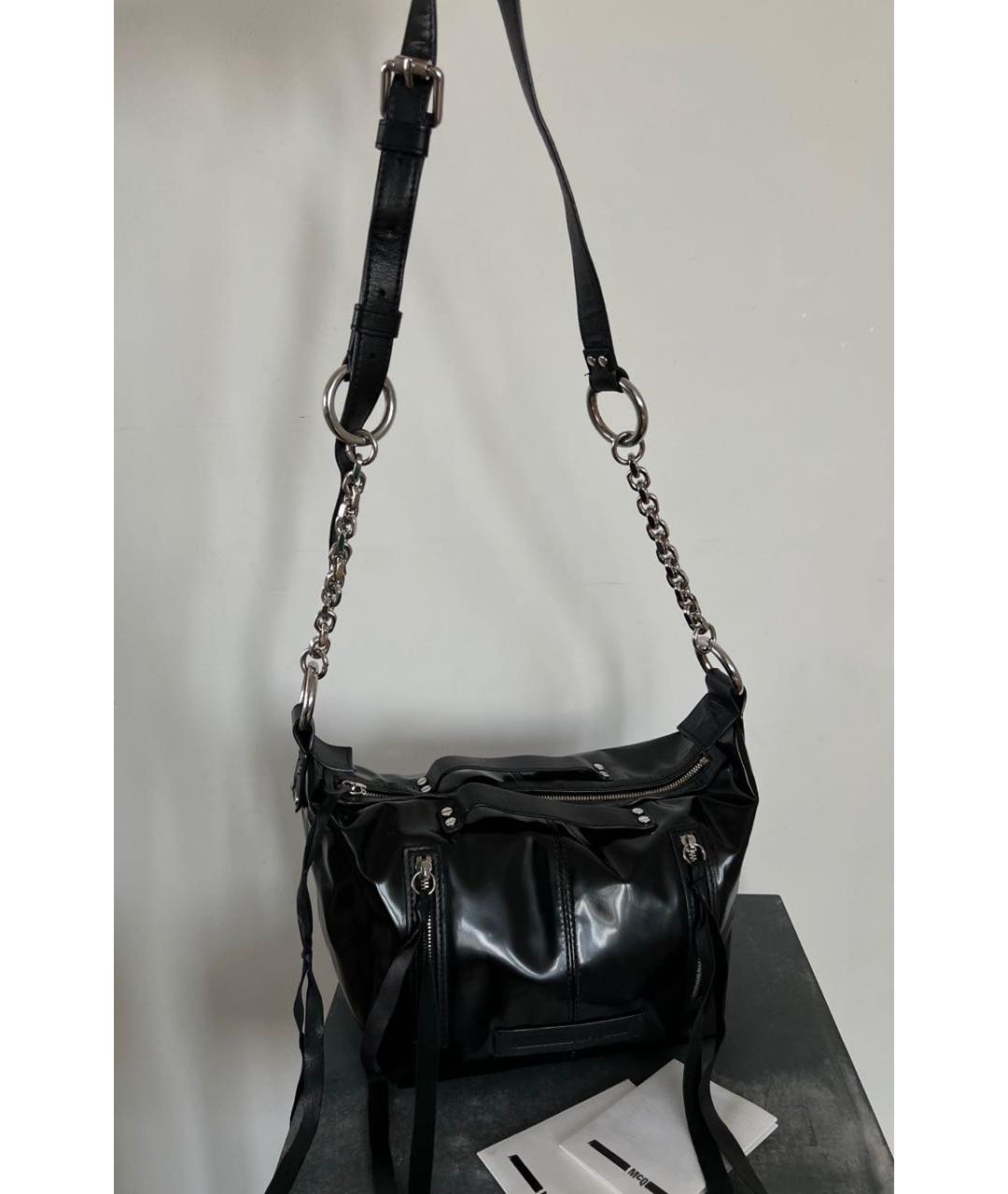 MCQ ALEXANDER MCQUEEN Черная сумка через плечо, фото 2