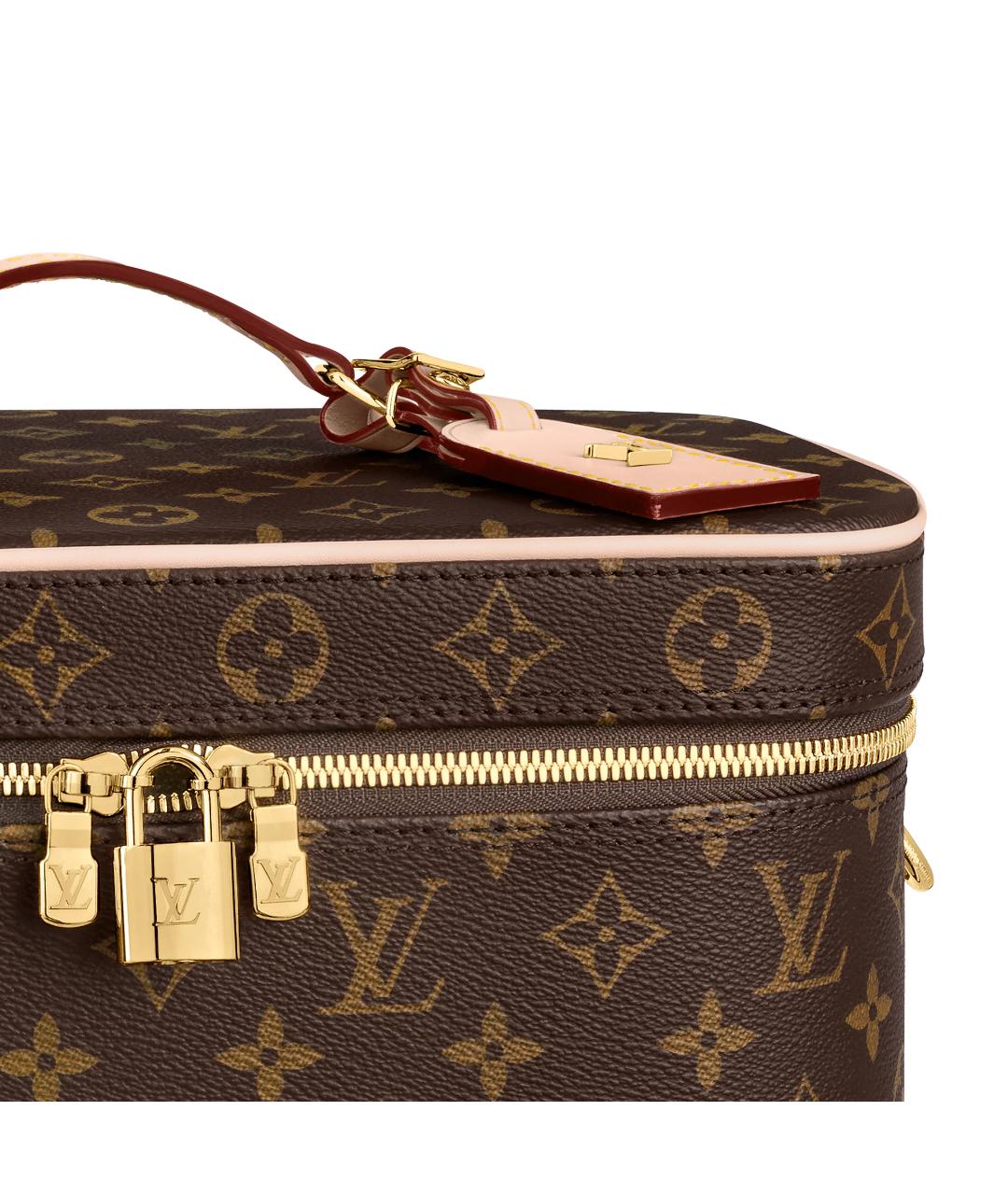 LOUIS VUITTON Бежевая косметичка, фото 6