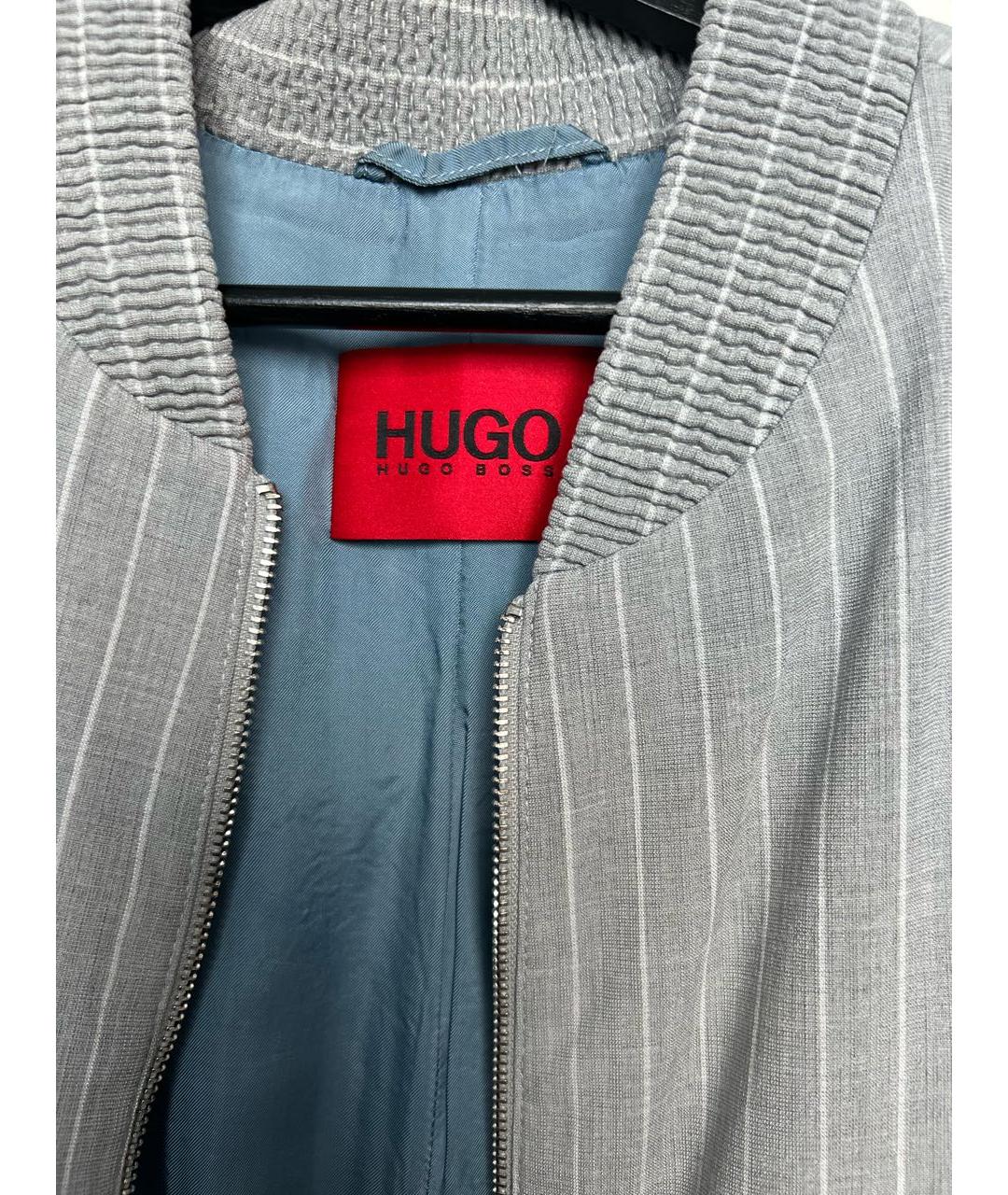 HUGO BOSS Серый повседневный костюм, фото 4