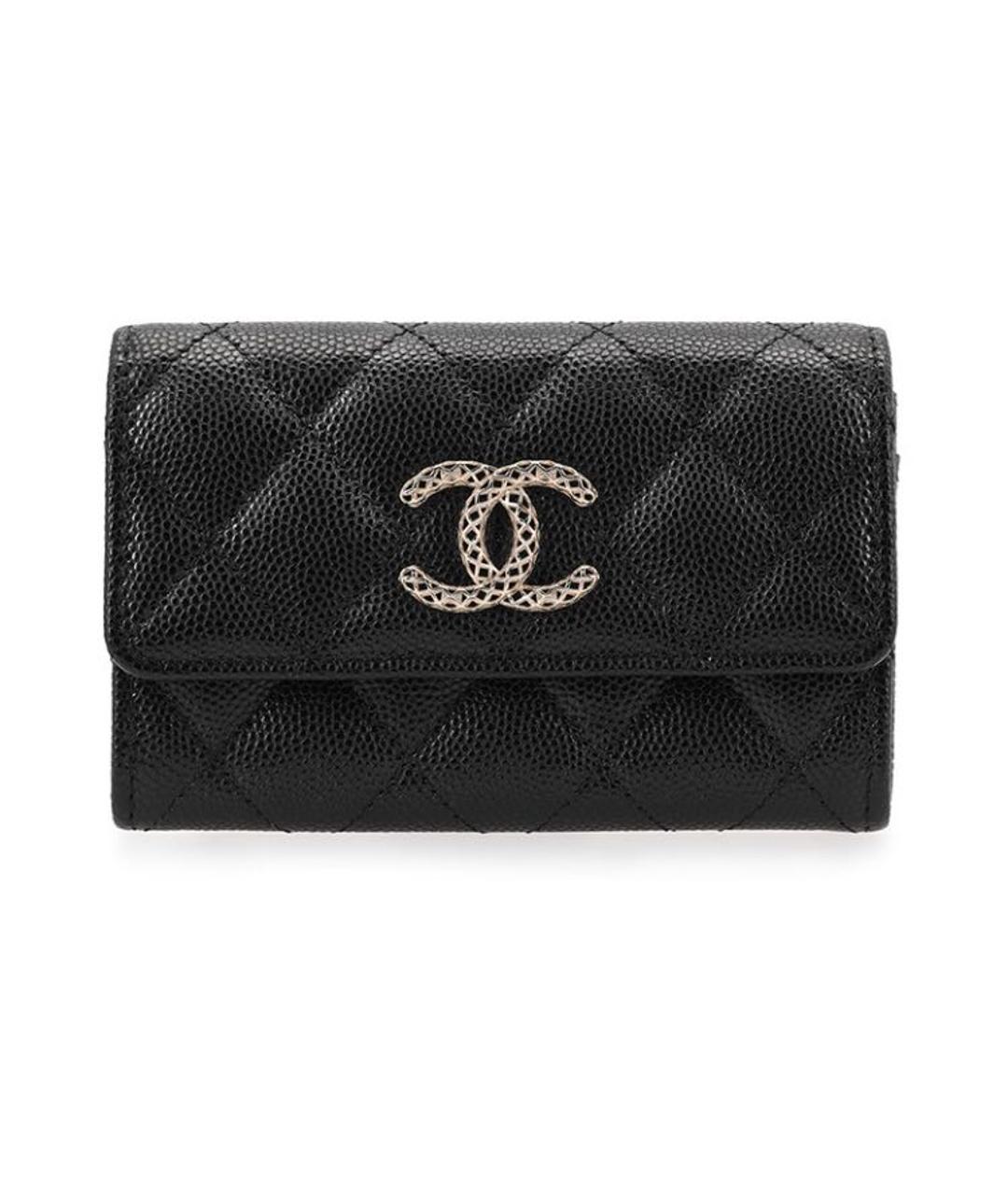 CHANEL Черный кардхолдер, фото 8