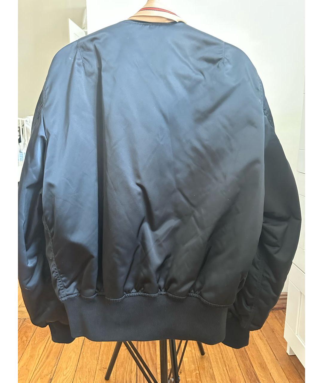 BALENCIAGA Черная полиамидовая куртка, фото 3