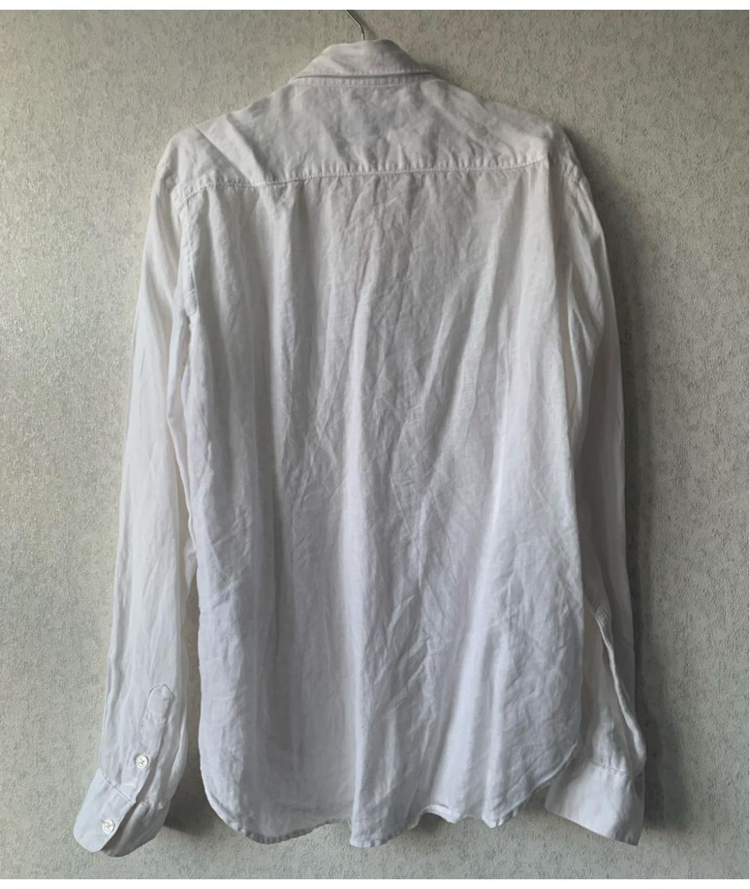 ORLEBAR BROWN Белая льняная рубашка, фото 3