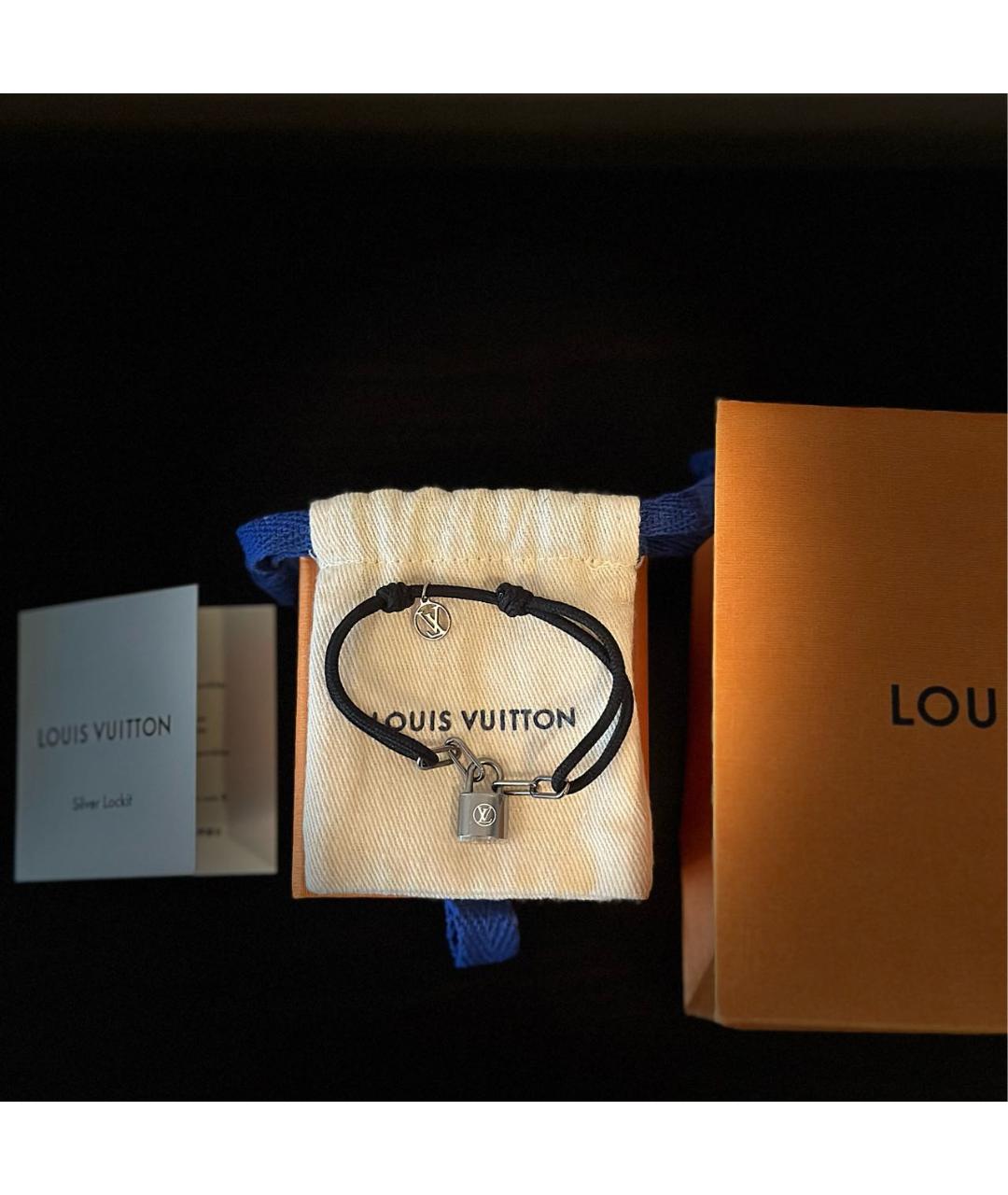LOUIS VUITTON PRE-OWNED Черный браслет, фото 2