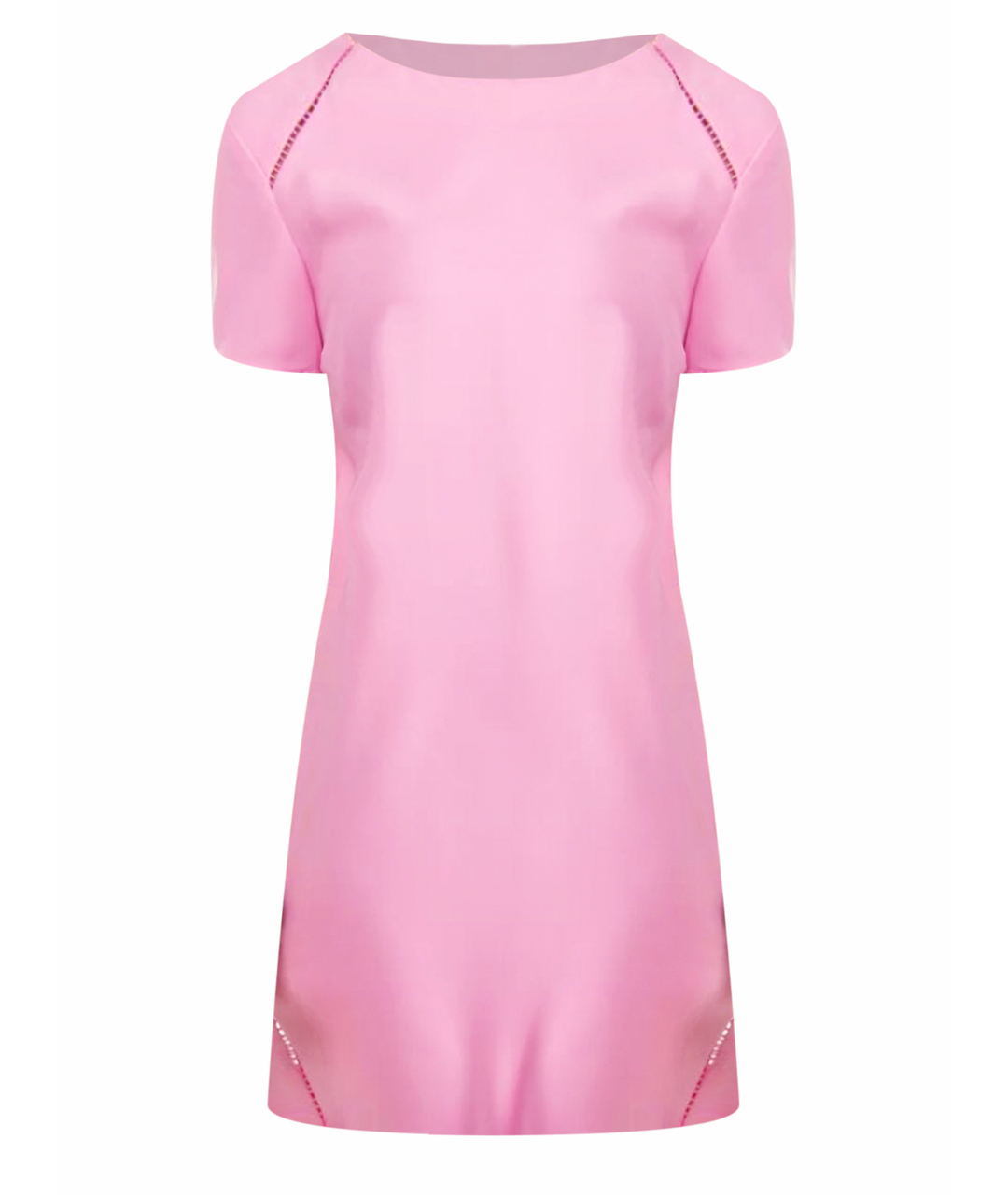 TRUSSARDI JEANS Розовое полиамидовое повседневное платье, фото 1