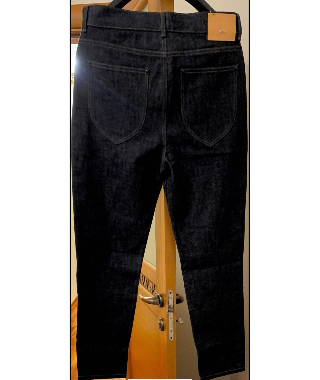 LOUIS VUITTON PRE-OWNED Темно-синие прямые джинсы, фото 2