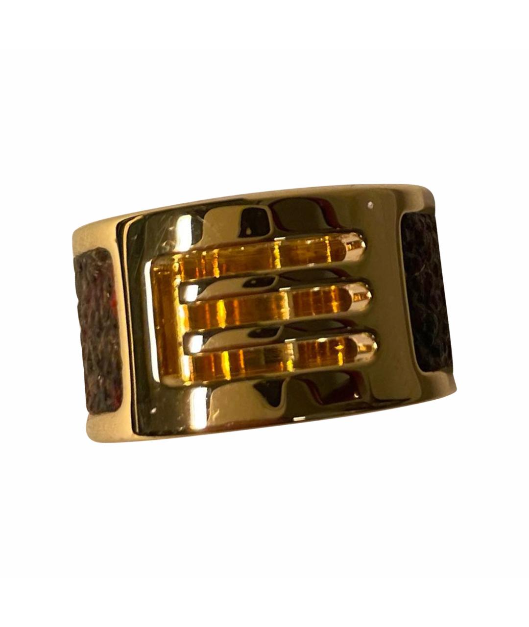 ETRO Золотое металлическое кольцо, фото 1