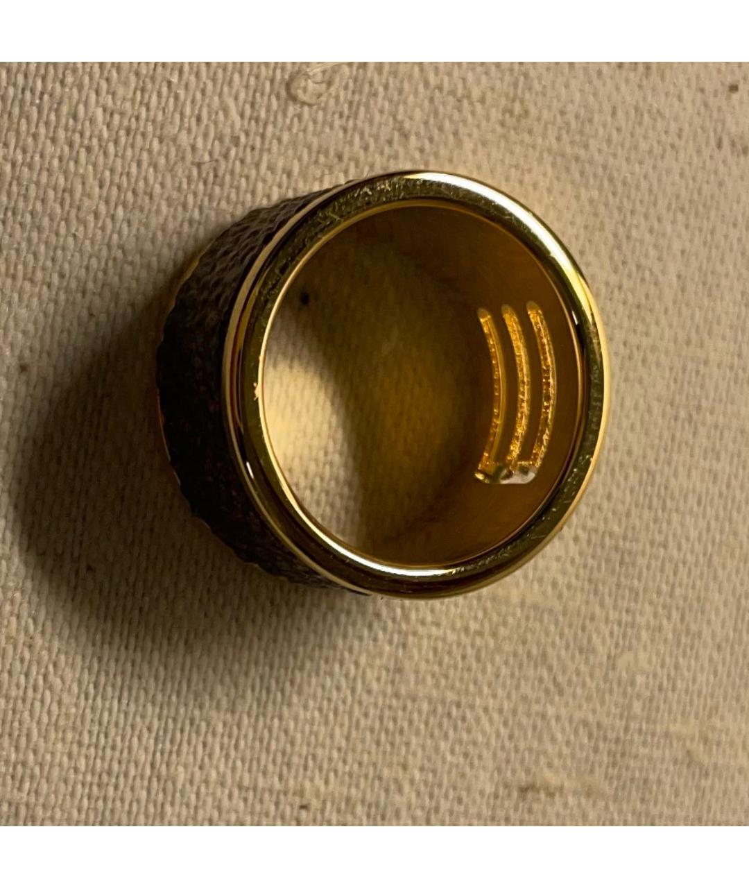 ETRO Золотое металлическое кольцо, фото 4