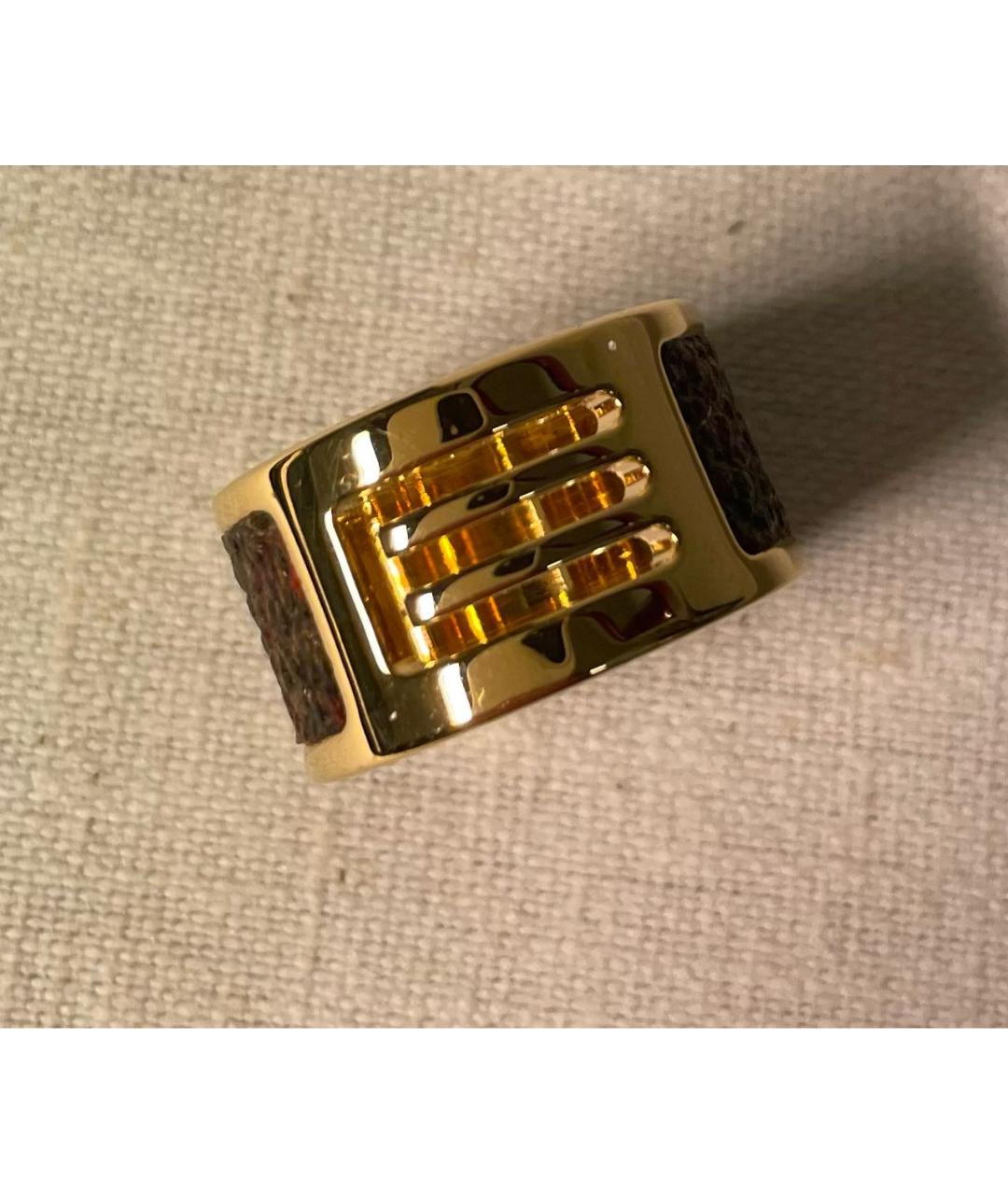 ETRO Золотое металлическое кольцо, фото 6