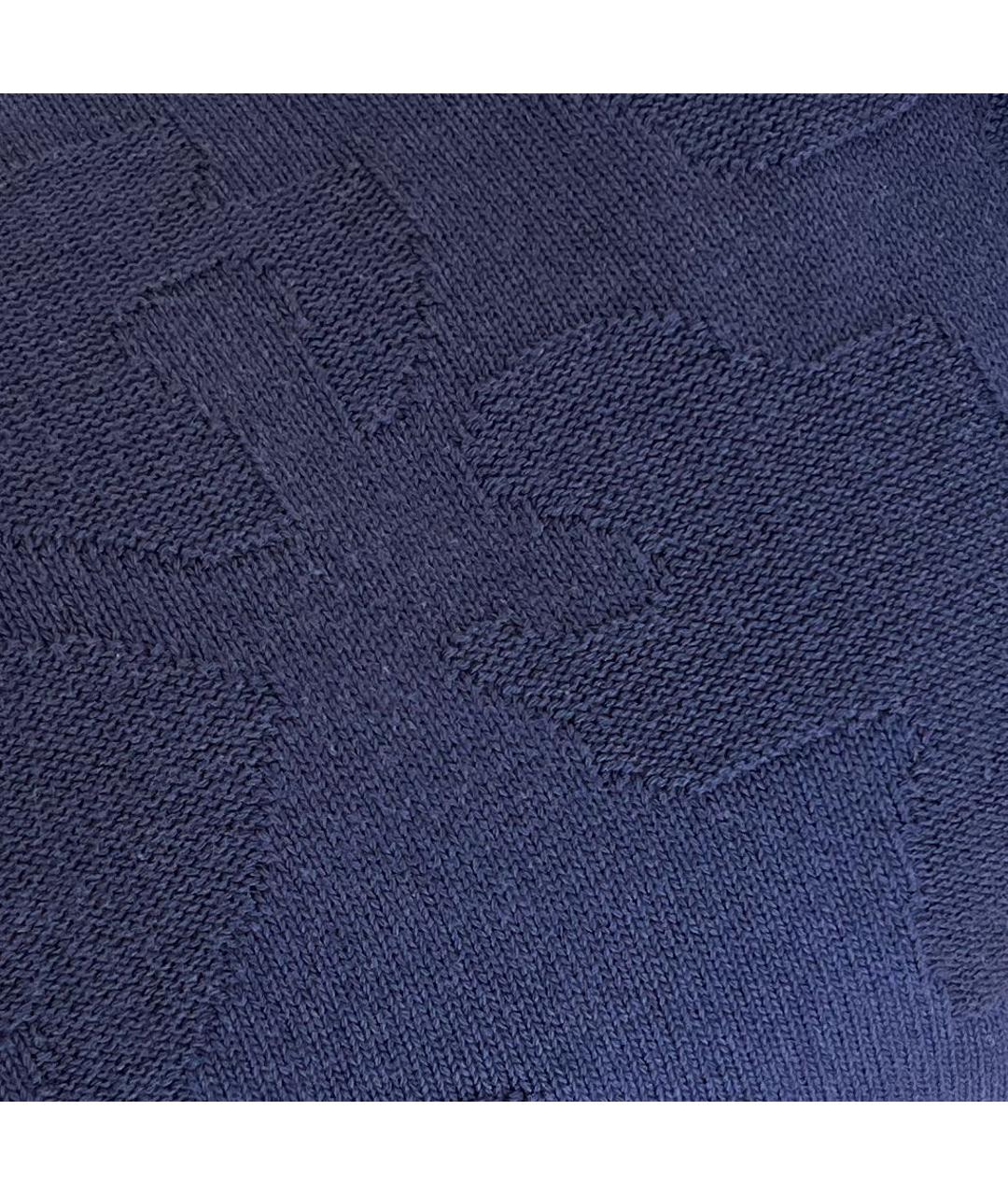 CANALI Синий вискозный джемпер / свитер, фото 4