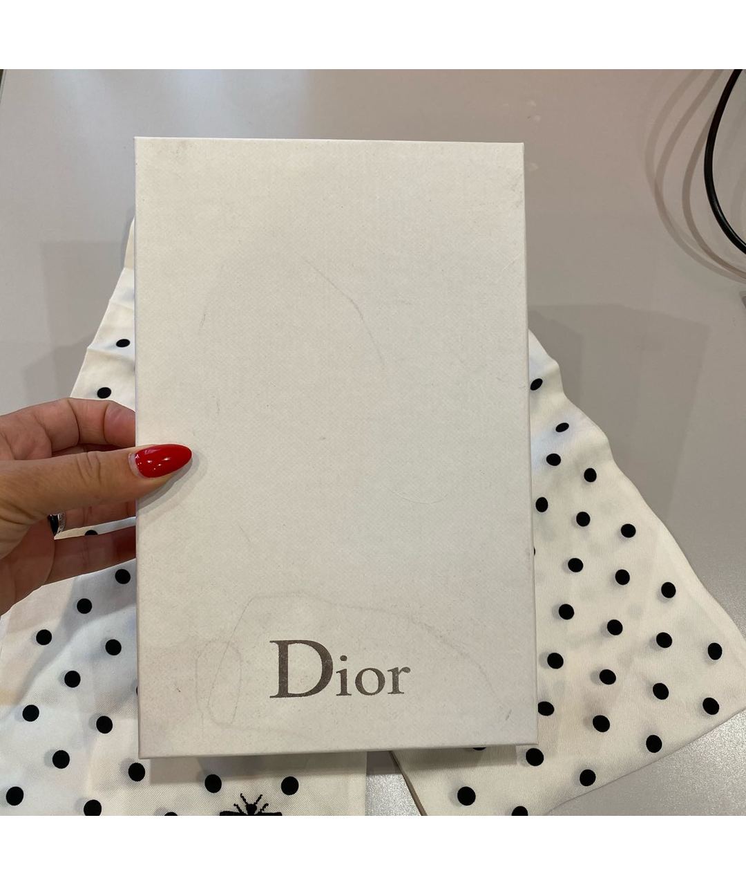 CHRISTIAN DIOR PRE-OWNED Мульти шелковый шарф, фото 5
