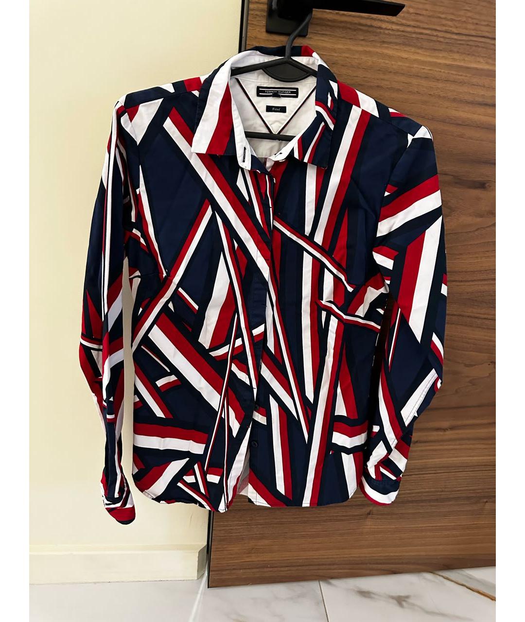 TOMMY HILFIGER Мульти хлопковая рубашка, фото 2