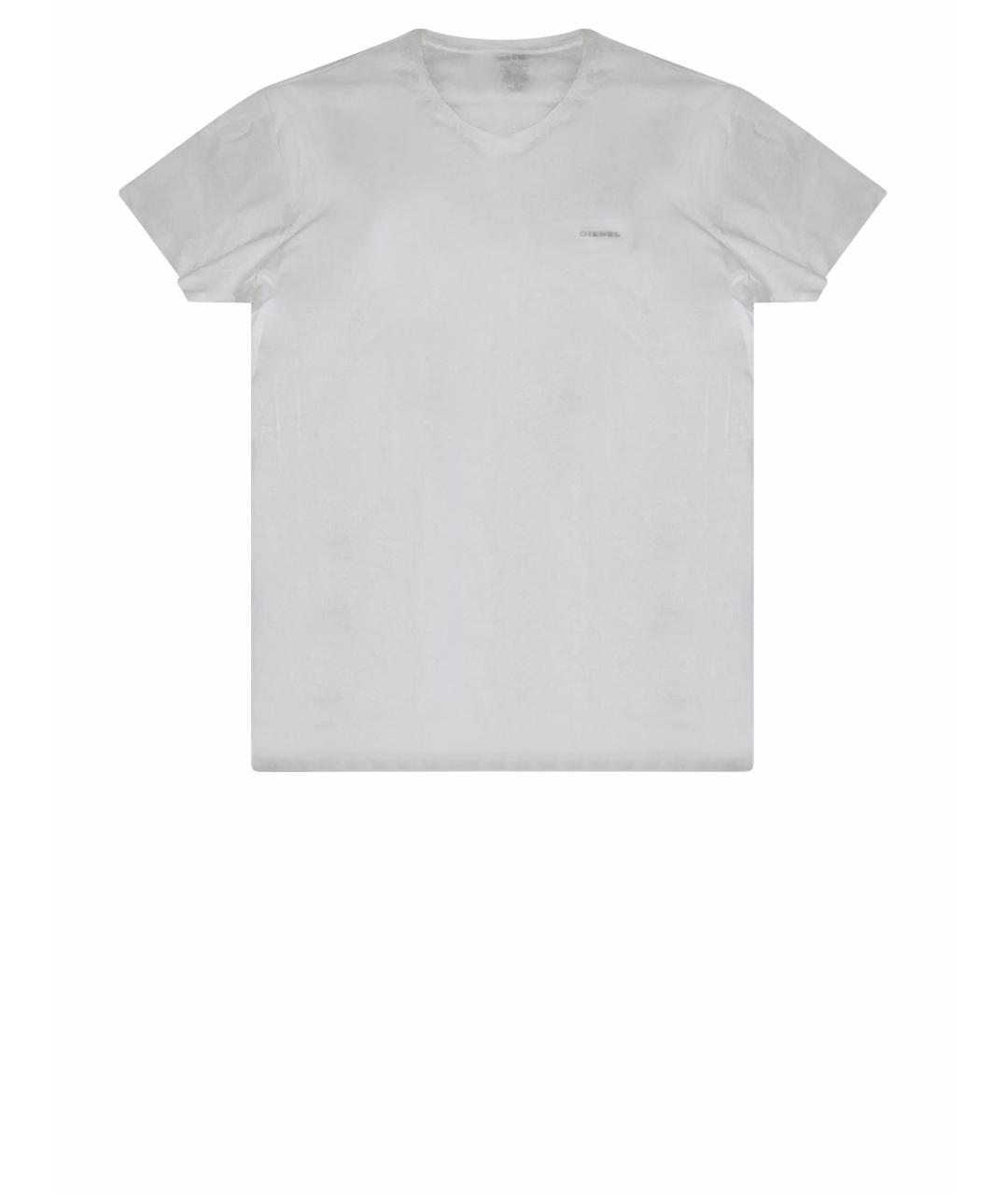 DIESEL Бежевая хлопковая футболка, фото 1