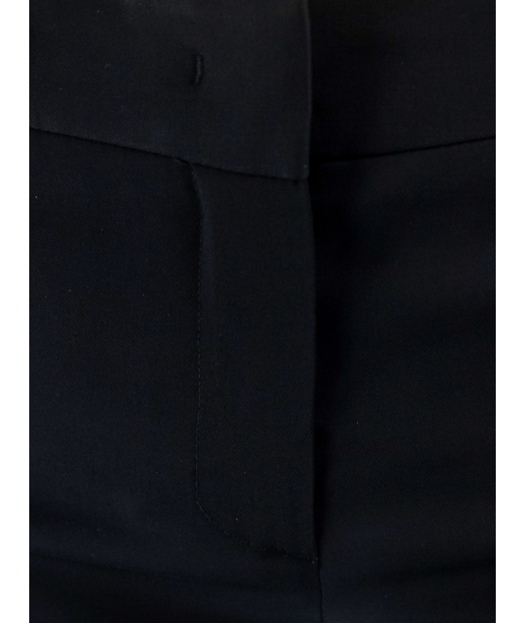 ERMANNO SCERVINO Черные вискозные прямые брюки, фото 4