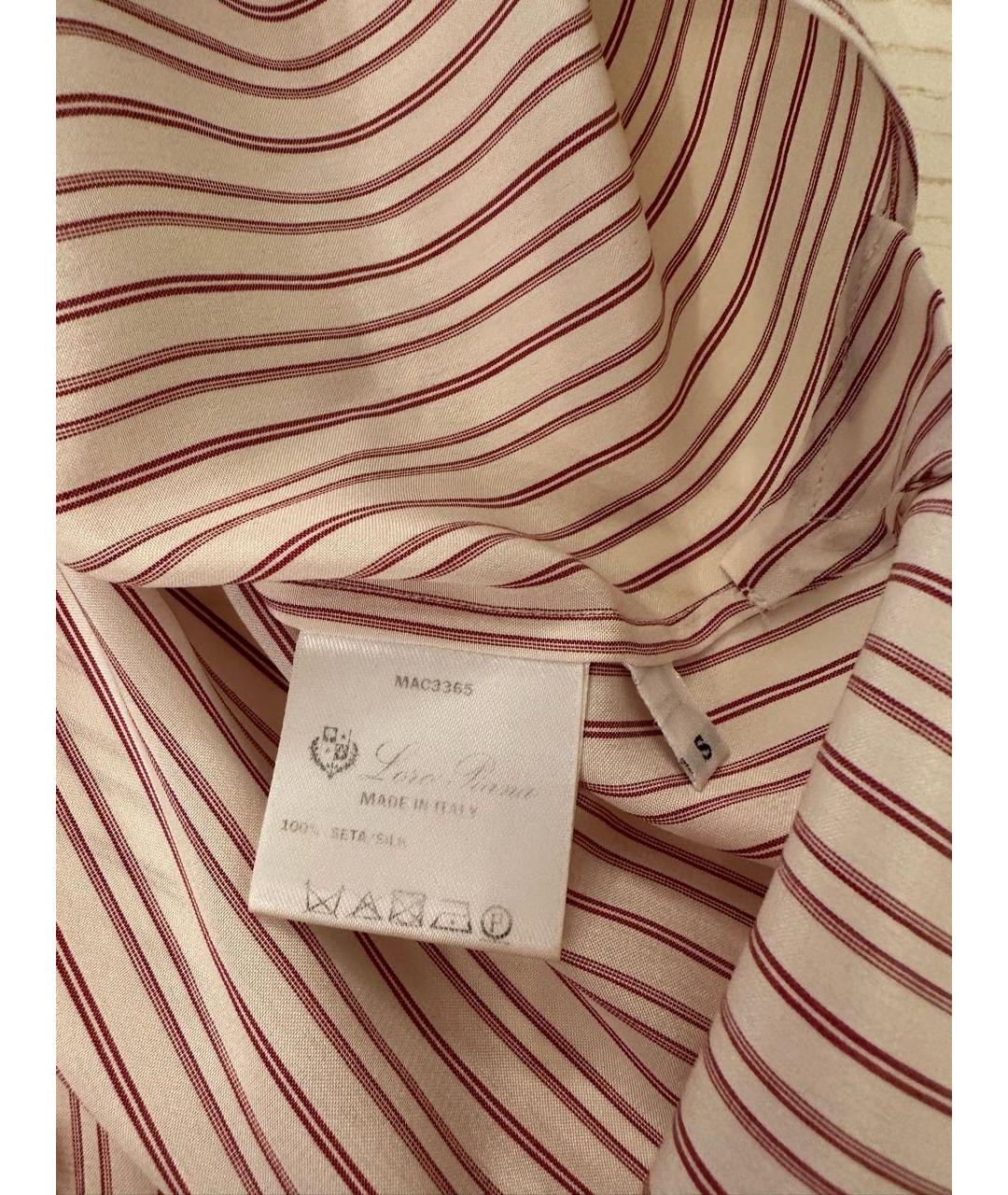 LORO PIANA Шелковая блузы, фото 4