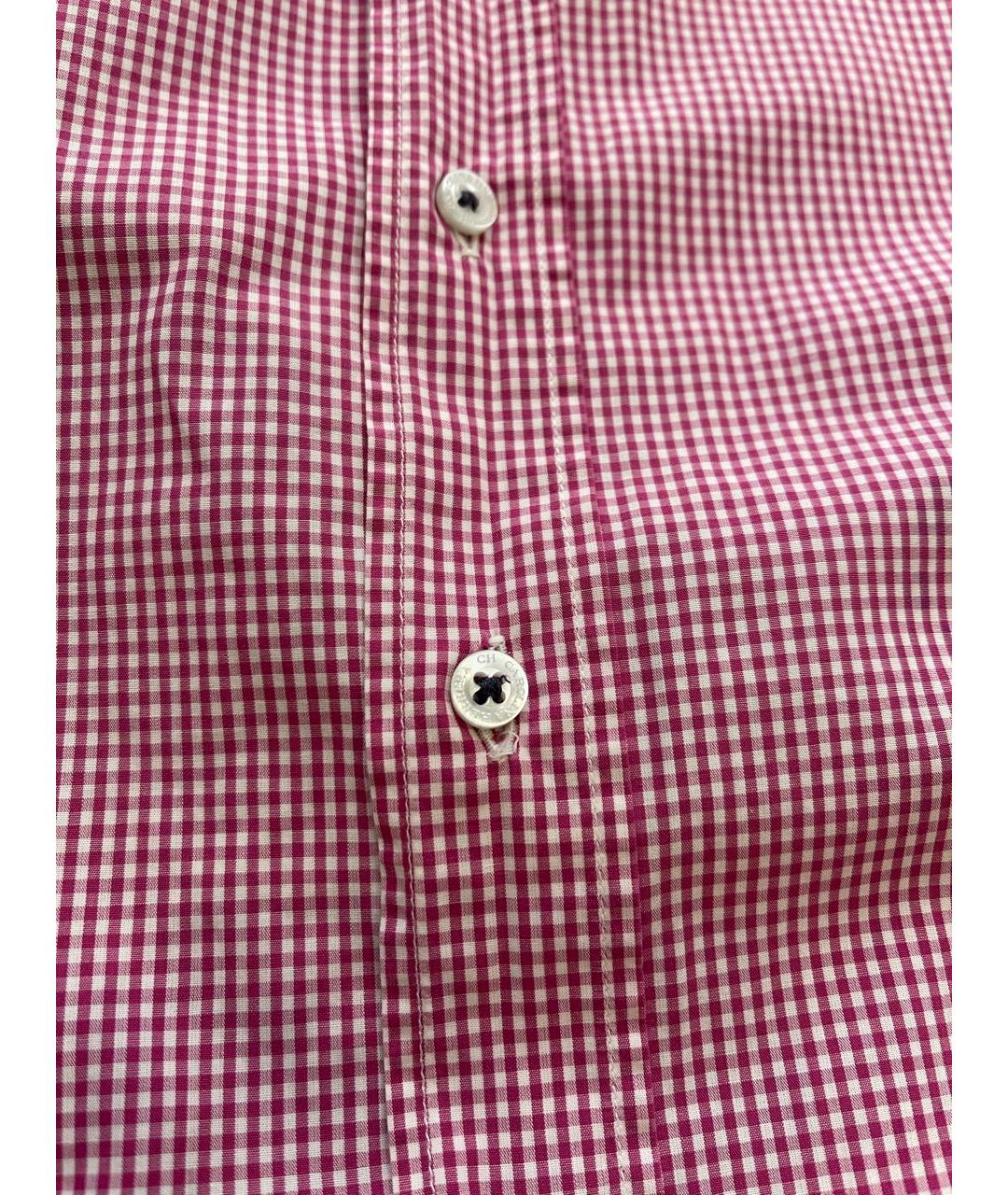 CH CAROLINA HERRERA Розовая хлопковая рубашка, фото 6