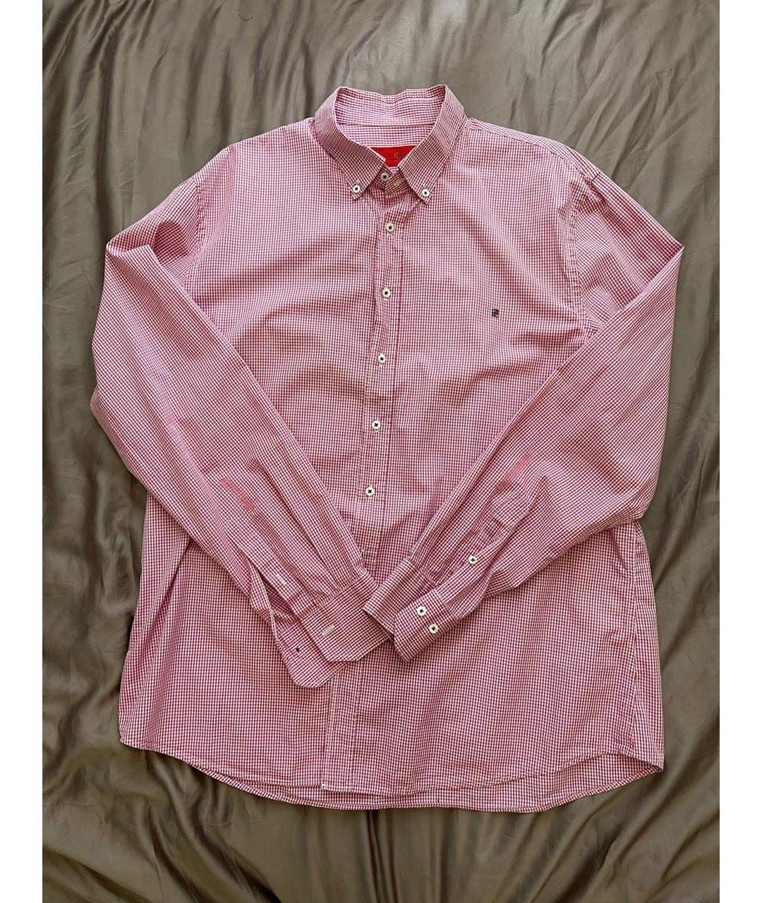 CH CAROLINA HERRERA Розовая хлопковая рубашка, фото 7