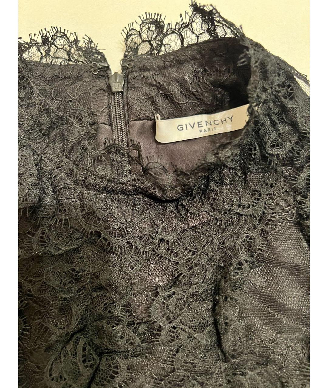 GIVENCHY Черное хлопковое вечернее платье, фото 3