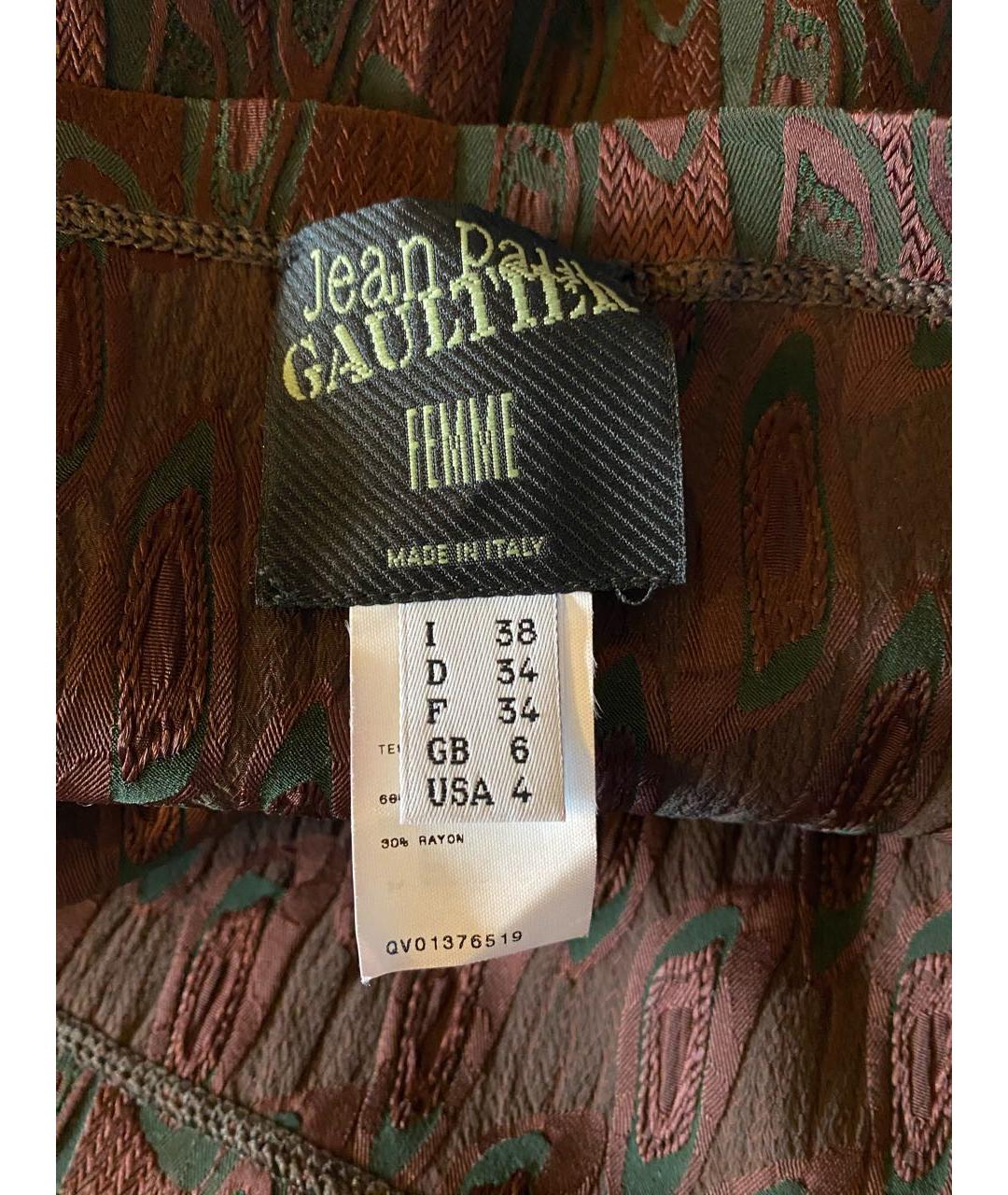 JEAN PAUL GAULTIER VINTAGE Ацетатное платье, фото 4