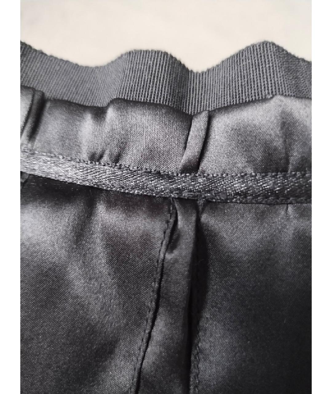 SEE BY CHLOE Черная шелковая юбка миди, фото 6