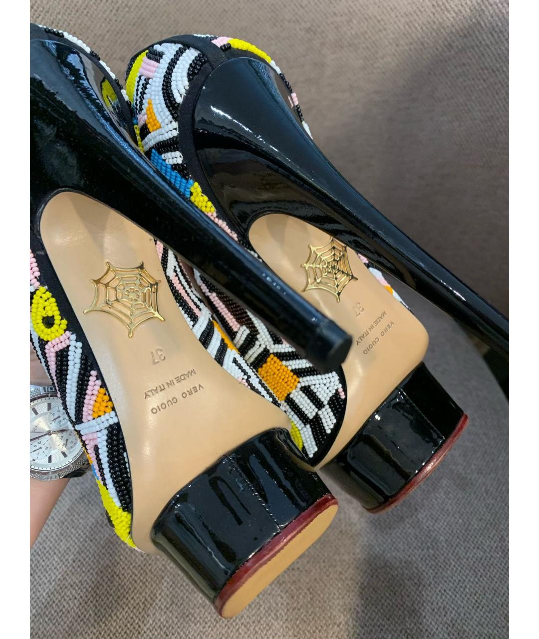 CHARLOTTE OLYMPIA Мульти туфли, фото 5