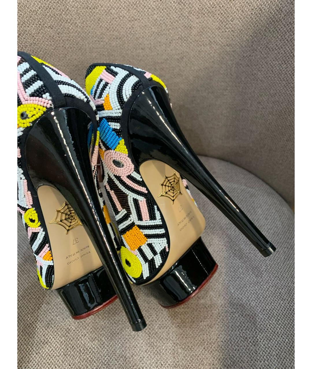 CHARLOTTE OLYMPIA Мульти туфли, фото 4