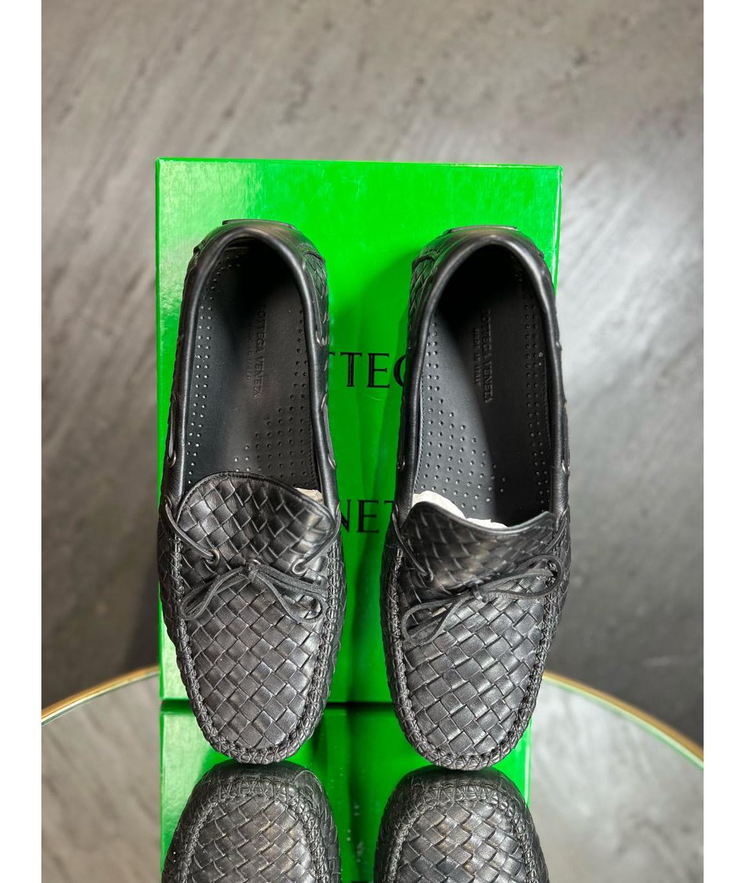 BOTTEGA VENETA Кожаные мокасины, фото 4