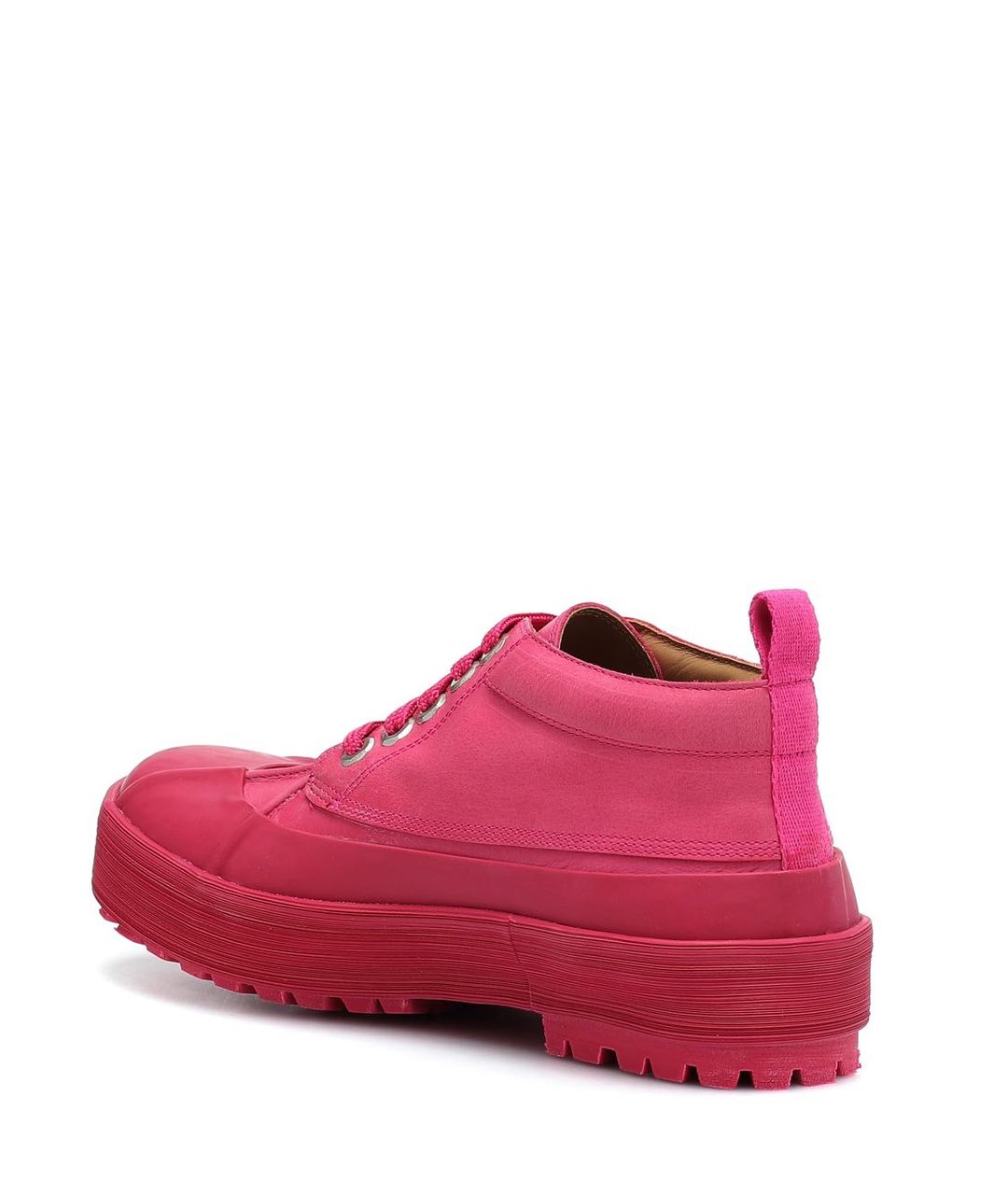 JACQUEMUS Розовые кожаные ботинки, фото 3