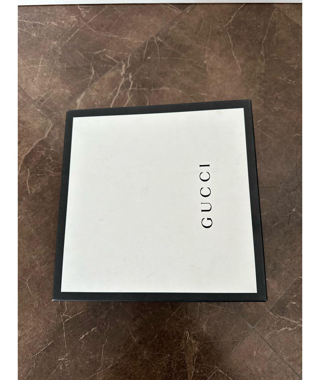 GUCCI KIDS Черные кожаные ботинки, фото 6