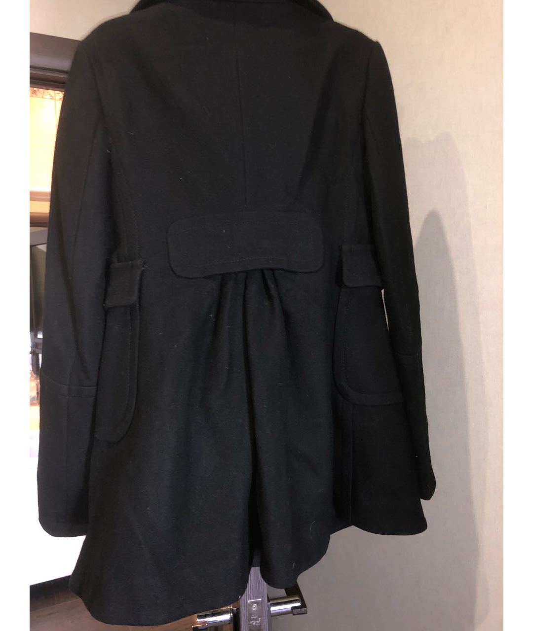 DSQUARED2 Черное полиэстеровое пальто, фото 2