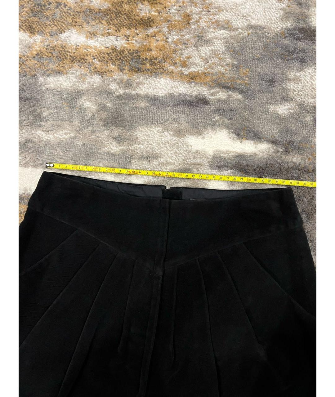 ISABEL MARANT Черная хлопковая юбка мини, фото 6