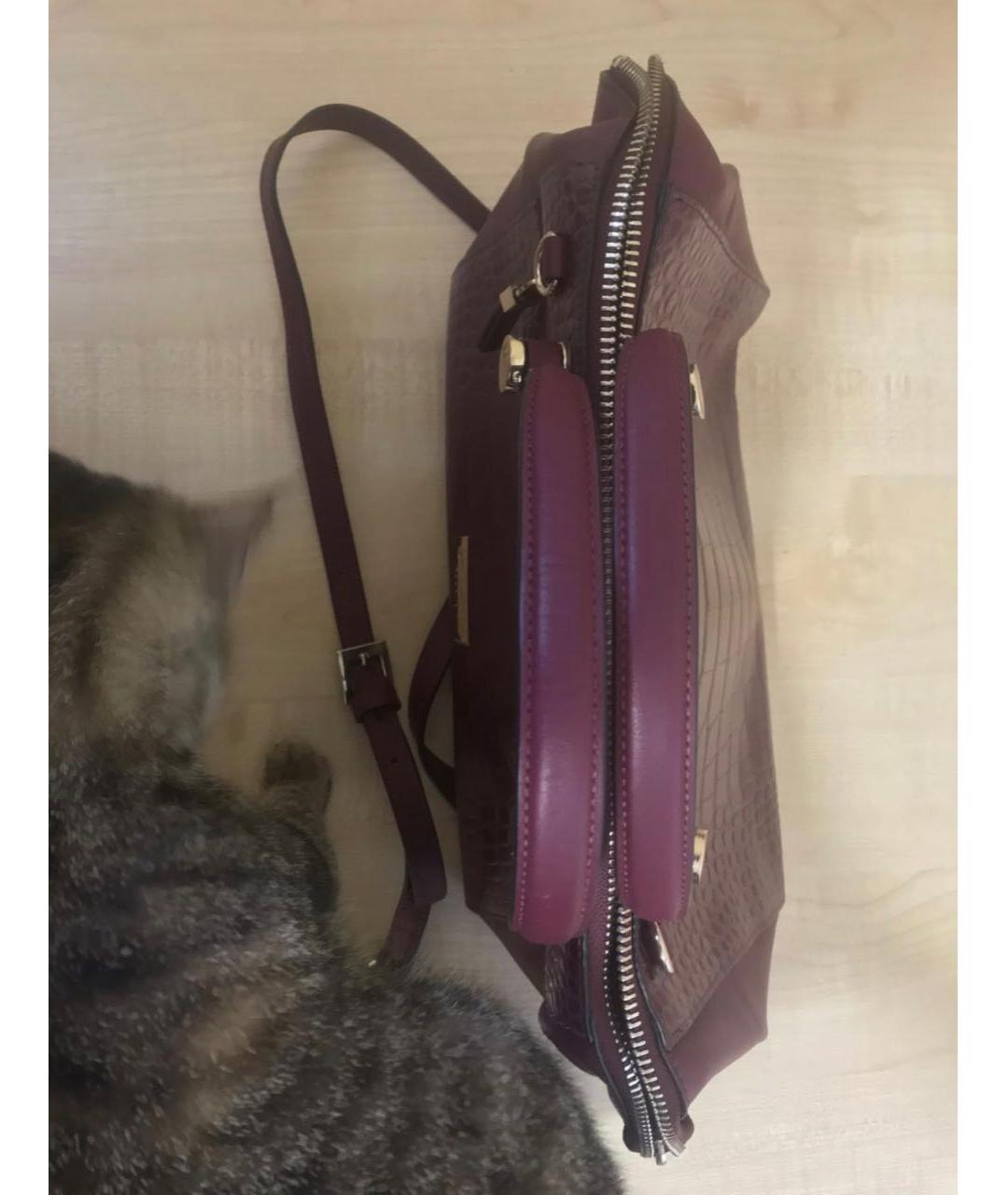 GUY LAROCHE Кожаная сумка с короткими ручками, фото 4