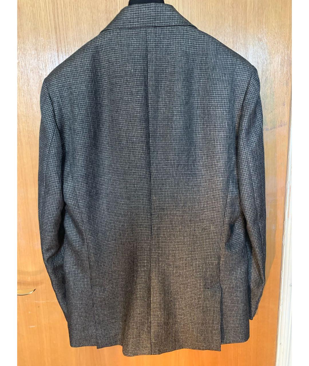VIKTOR & ROLF Коричневый шерстяной пиджак, фото 2