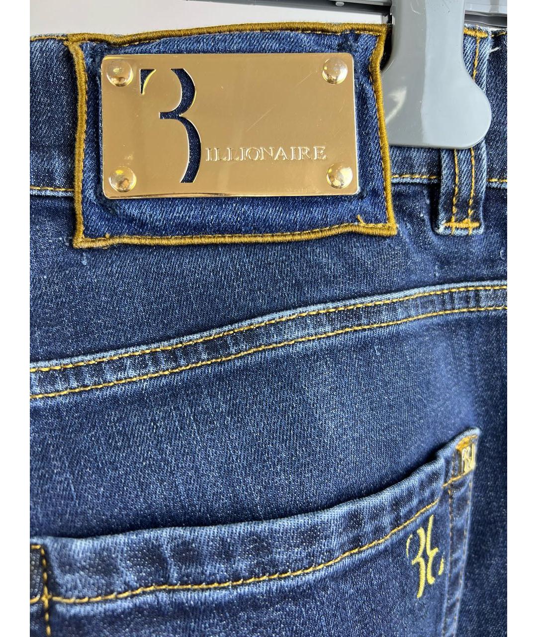 BILLIONAIRE Темно-синие прямые джинсы, фото 3