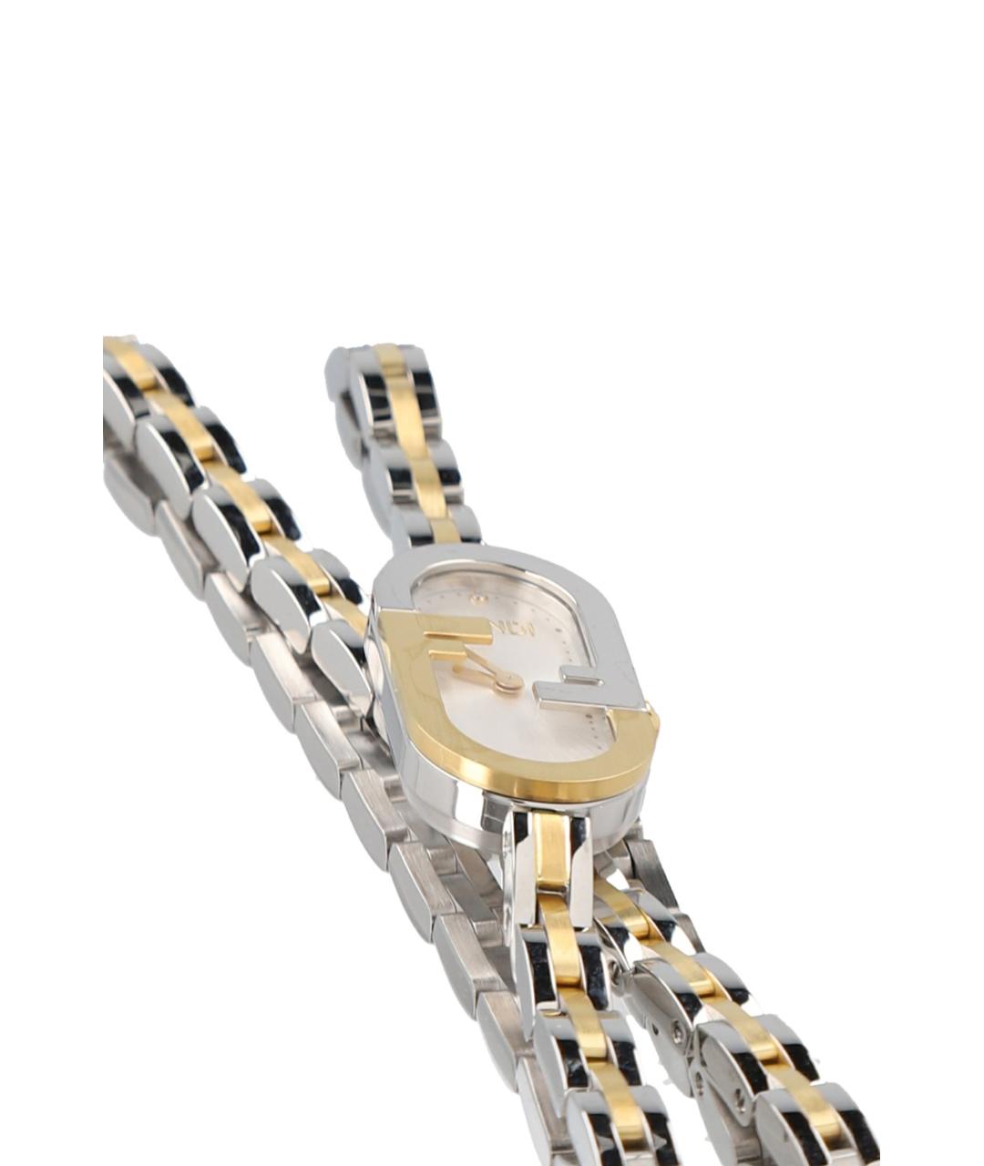 FENDI Серебряные часы, фото 3