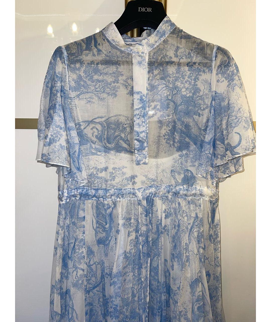 CHRISTIAN DIOR Хлопковое повседневное платье, фото 3