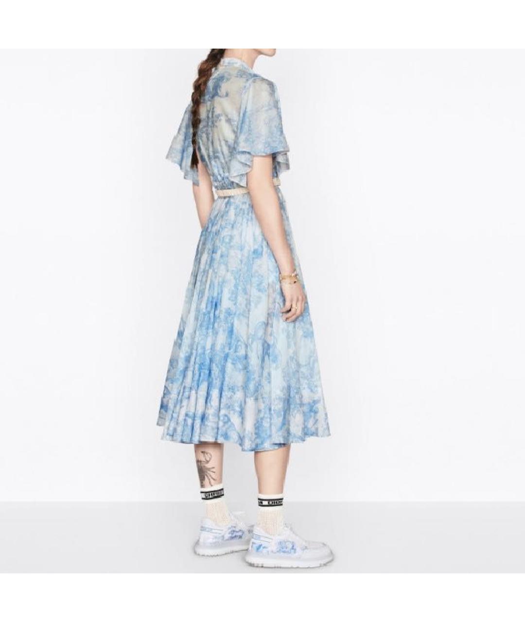 CHRISTIAN DIOR Хлопковое повседневное платье, фото 5