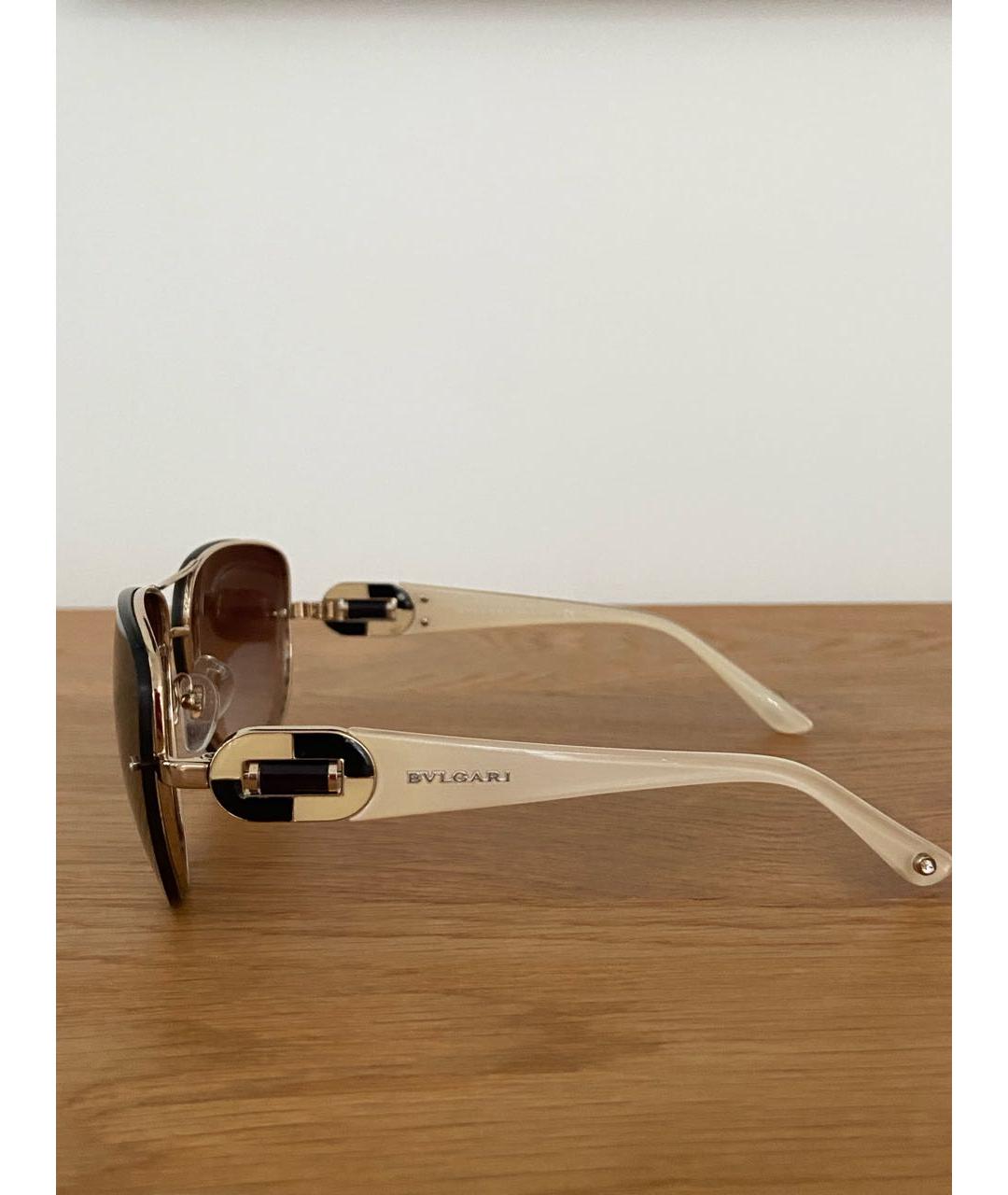 BVLGARI Мульти металлические солнцезащитные очки, фото 2