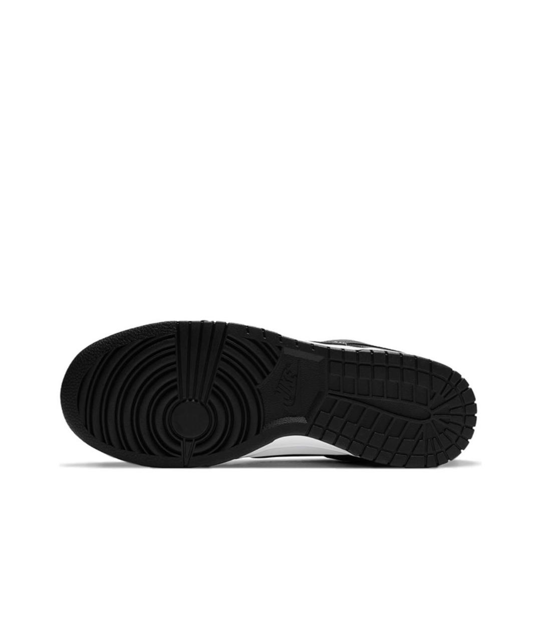 NIKE Черные кожаные кроссовки, фото 5