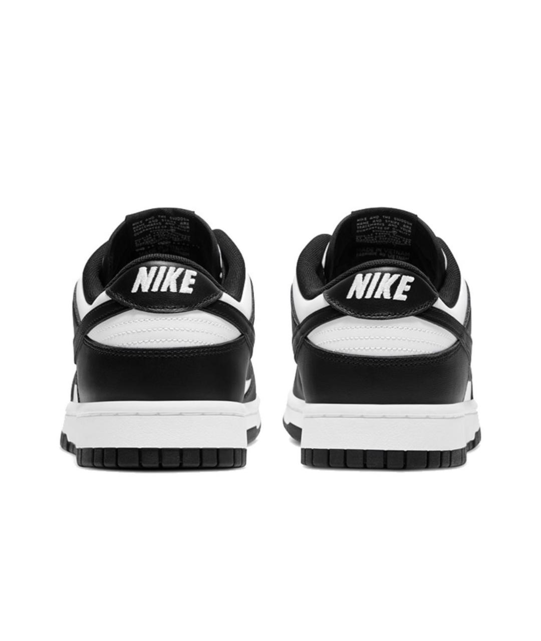 NIKE Черные кожаные кроссовки, фото 4