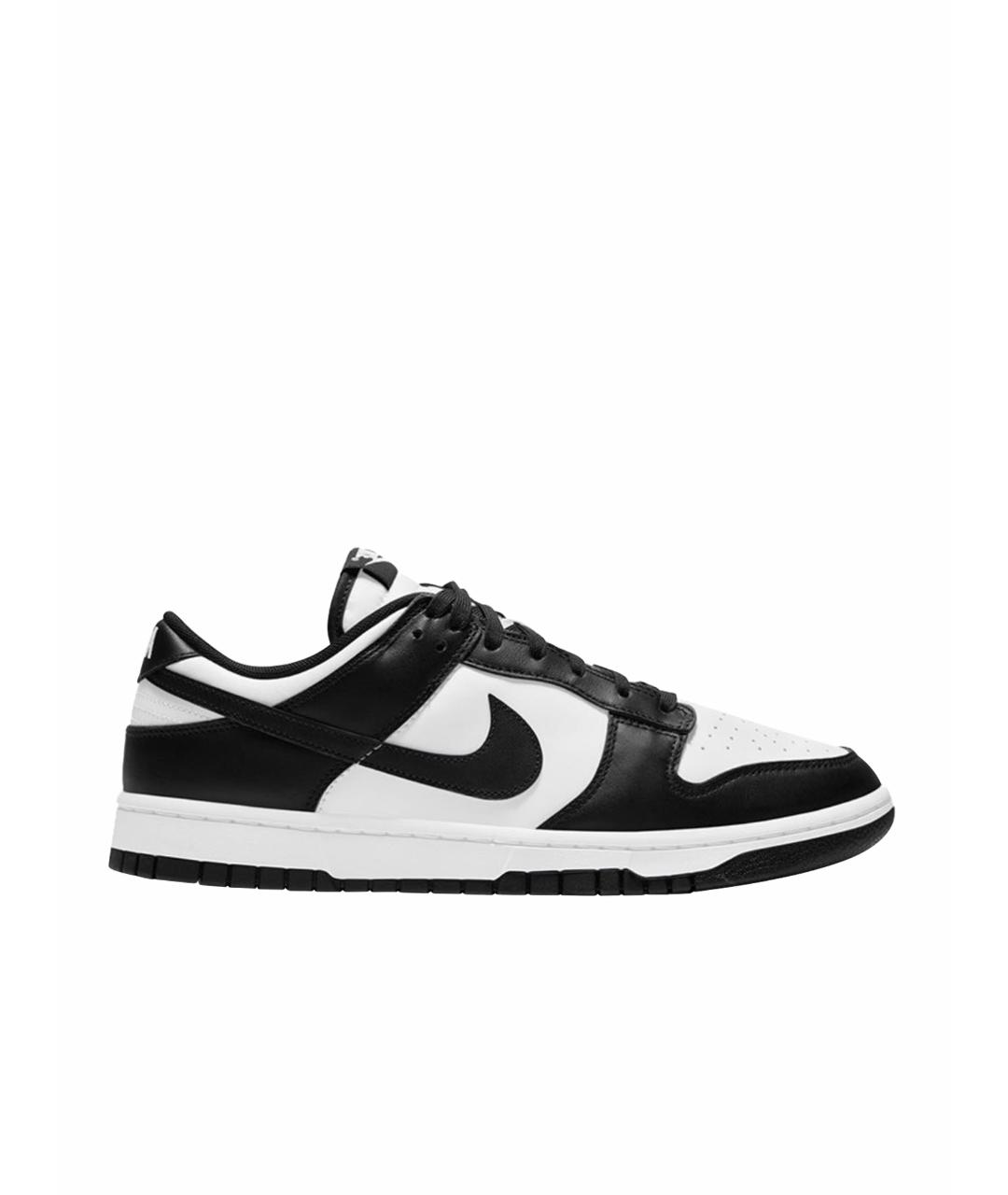 NIKE Черные кожаные кроссовки, фото 1