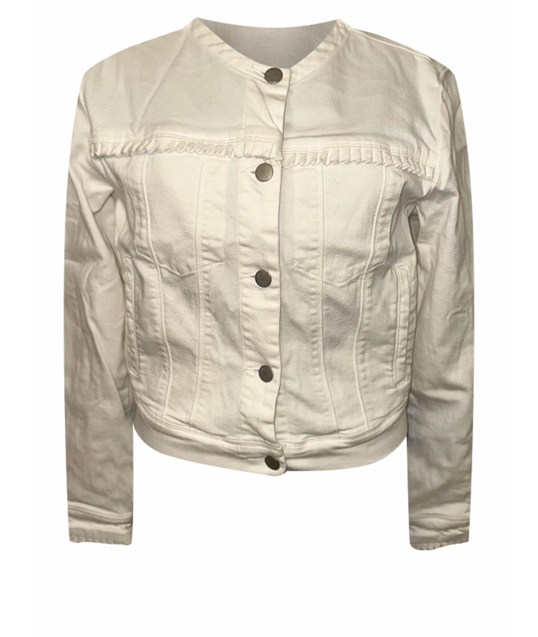 JBRAND Белый хлопковый жакет/пиджак, фото 1