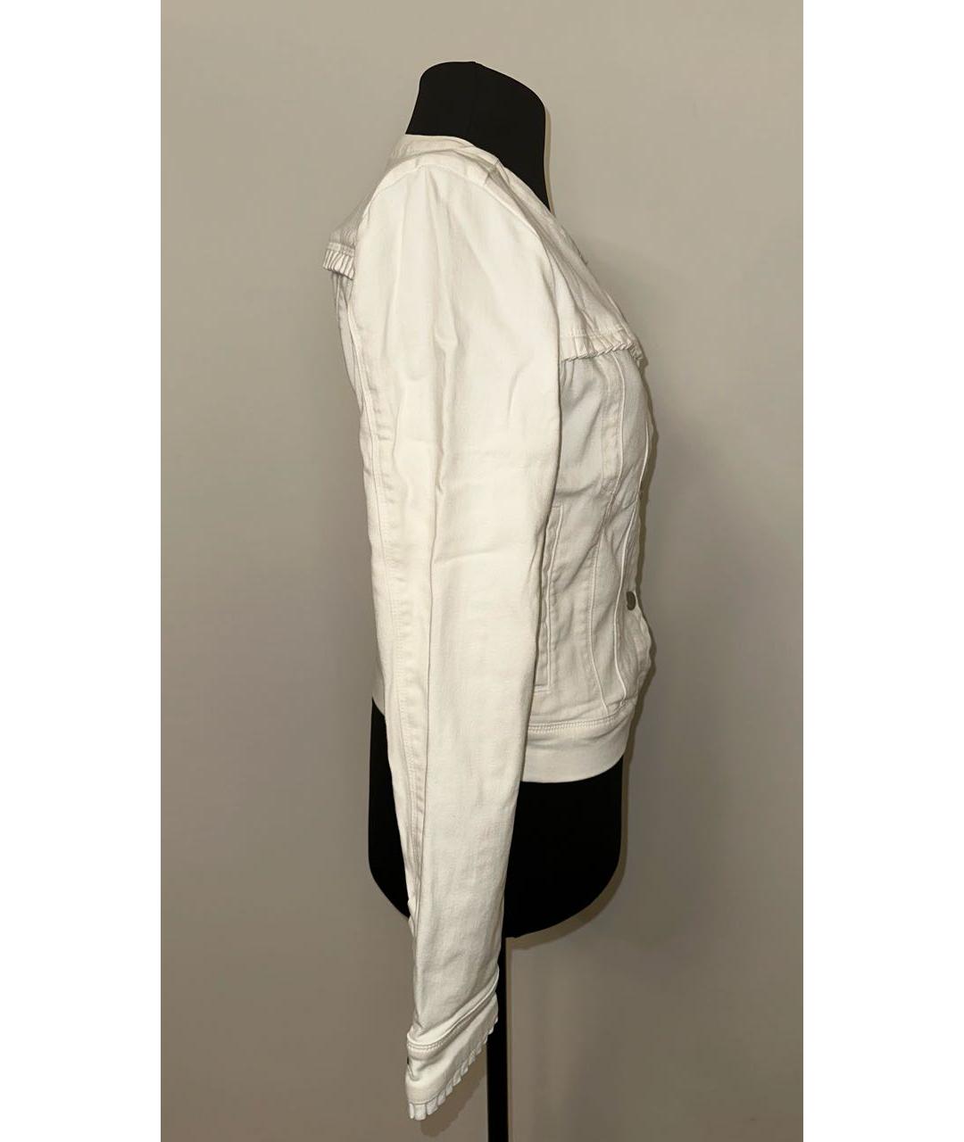 JBRAND Белый хлопковый жакет/пиджак, фото 3
