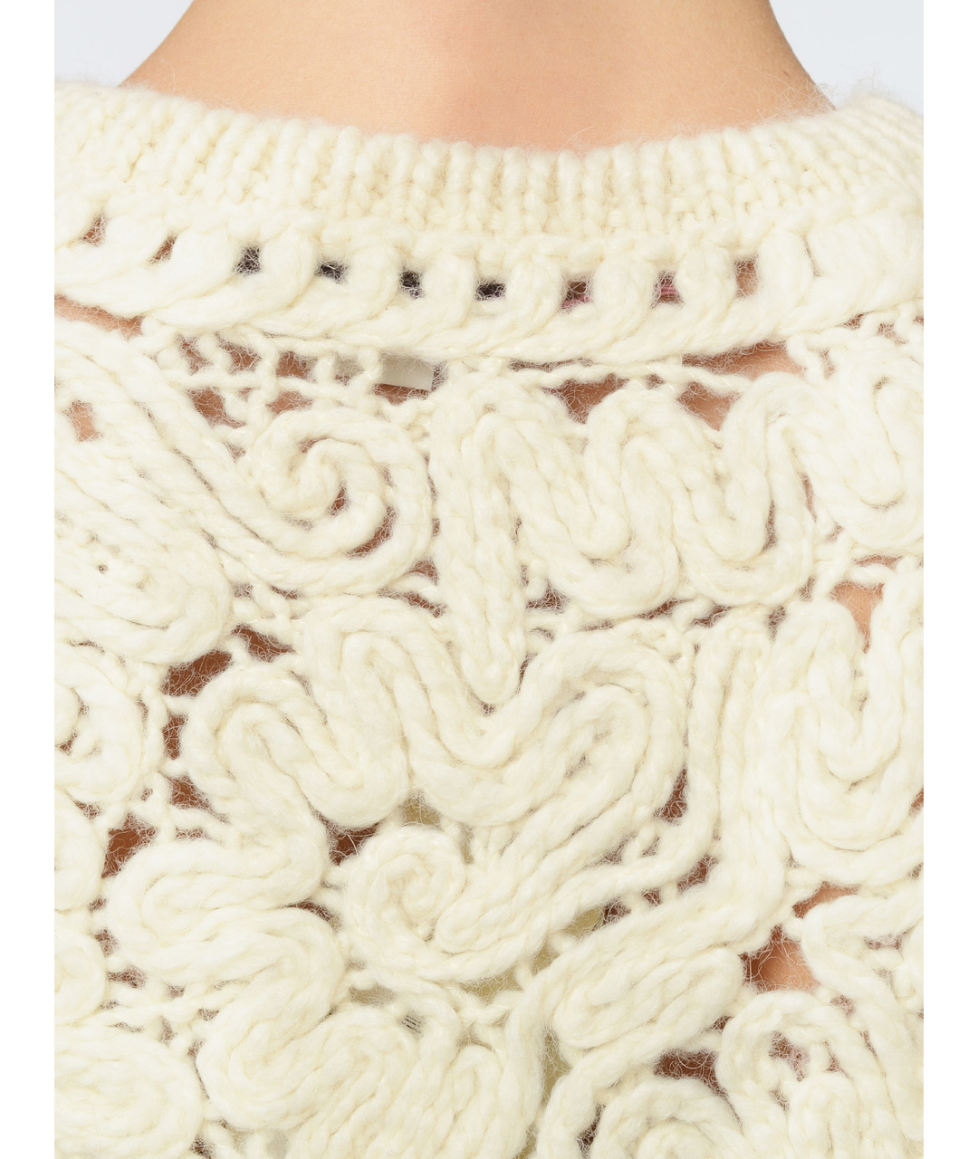 STELLA MCCARTNEY Белый шерстяной джемпер / свитер, фото 4