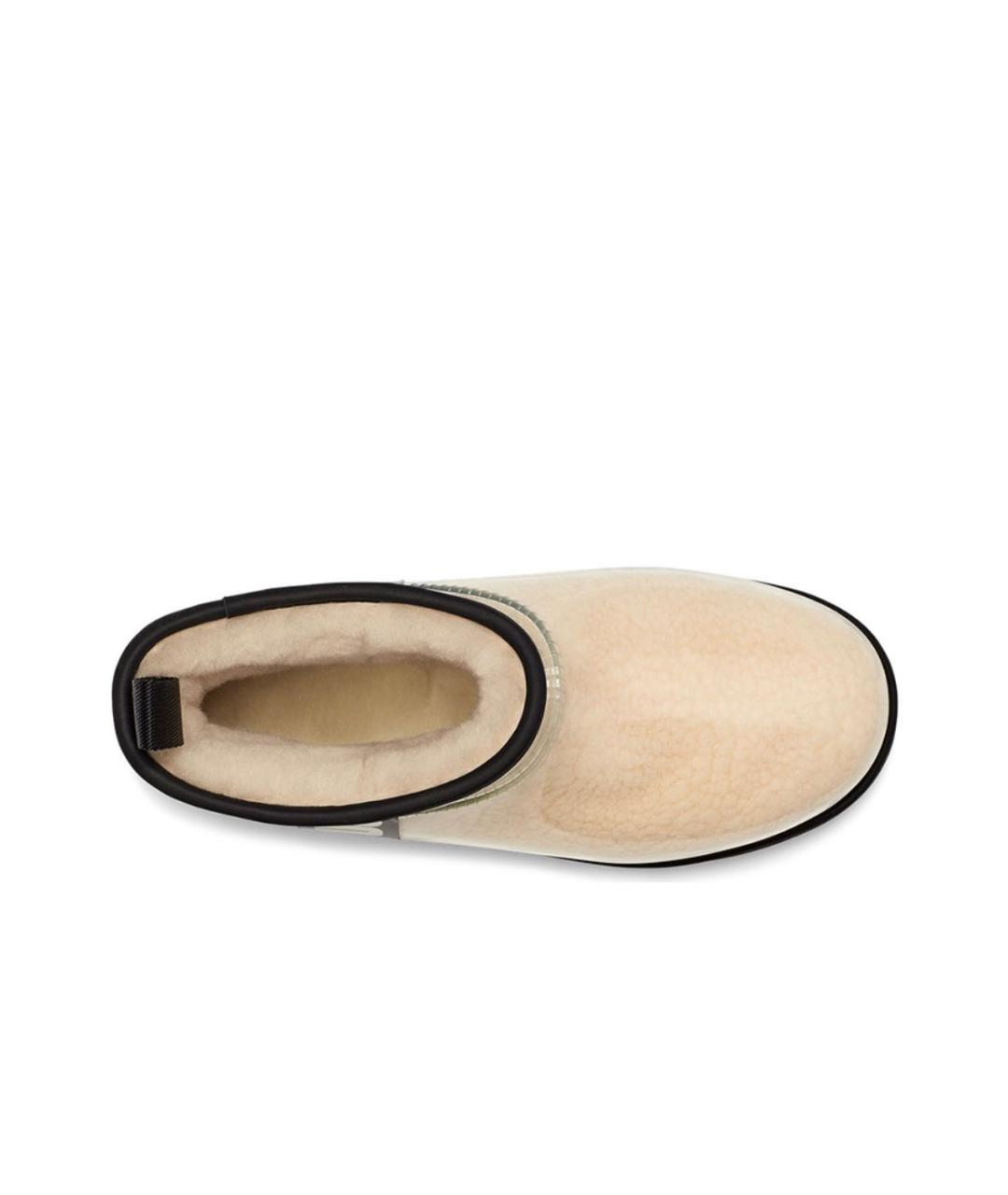 UGG AUSTRALIA Бежевые резиновые сапоги, фото 2