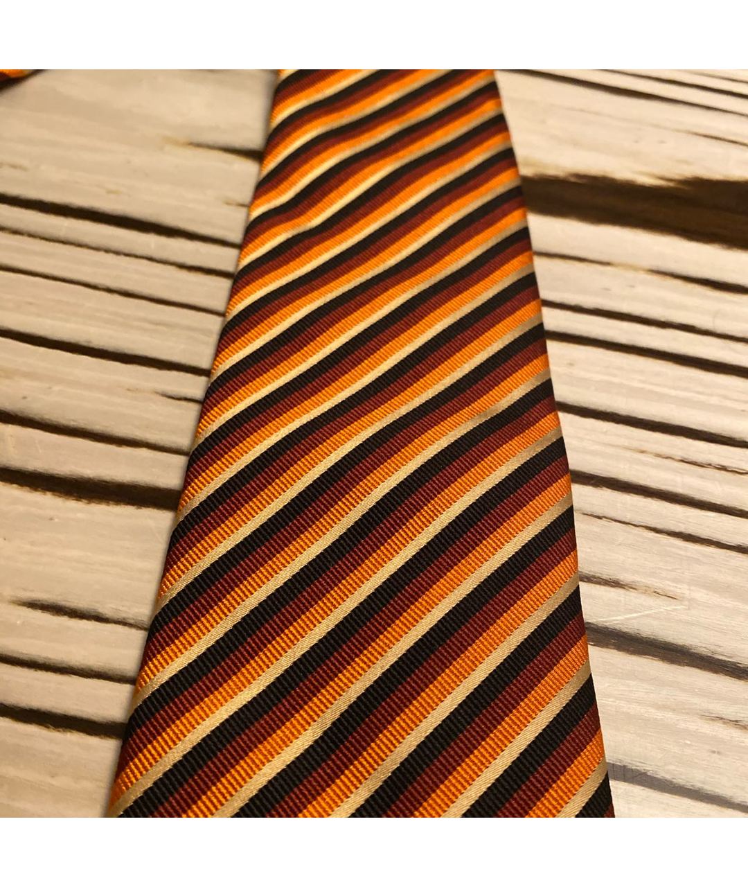 BURBERRY Мульти шелковый галстук, фото 4