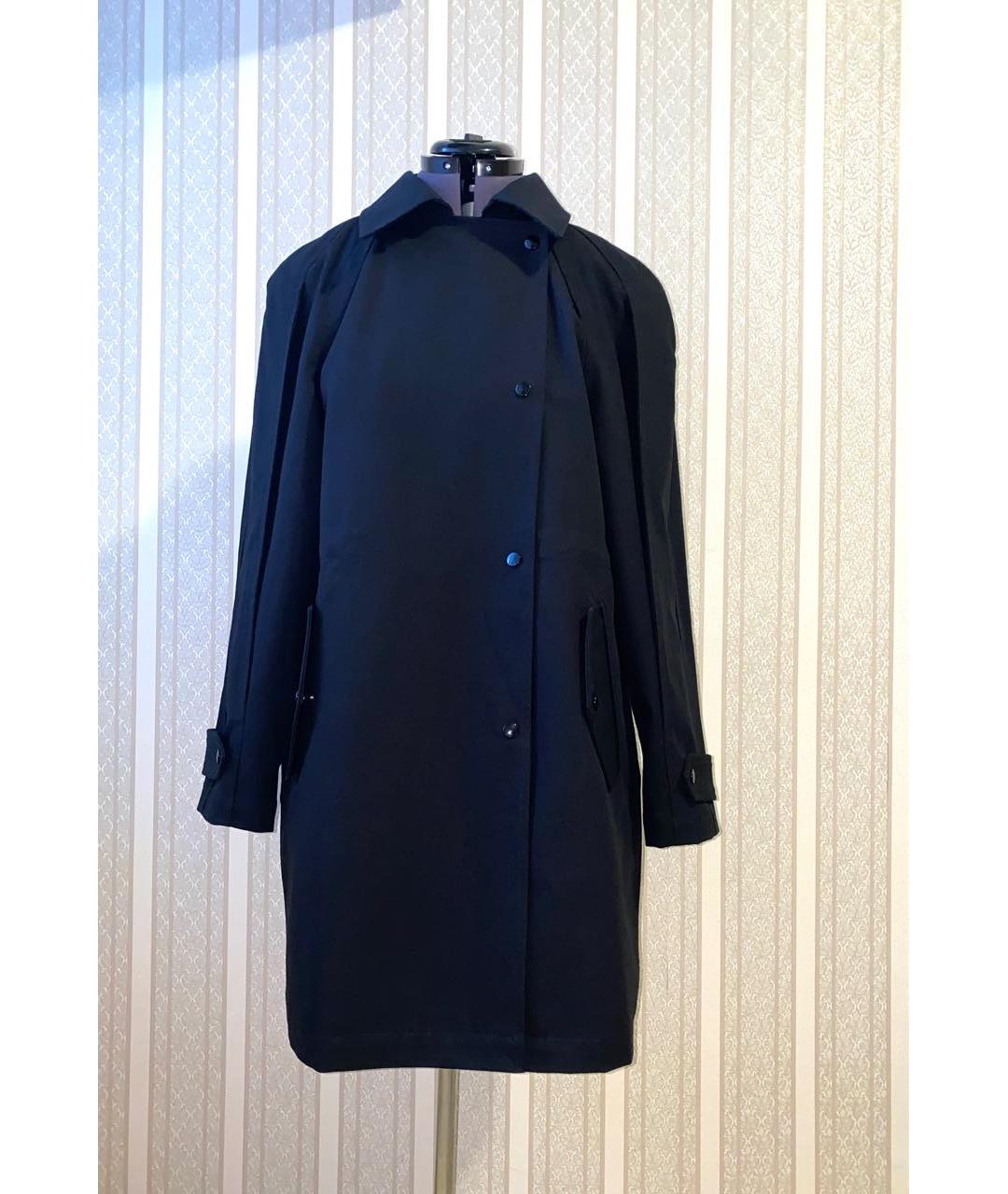 IRO Черное хлопковое пальто, фото 5