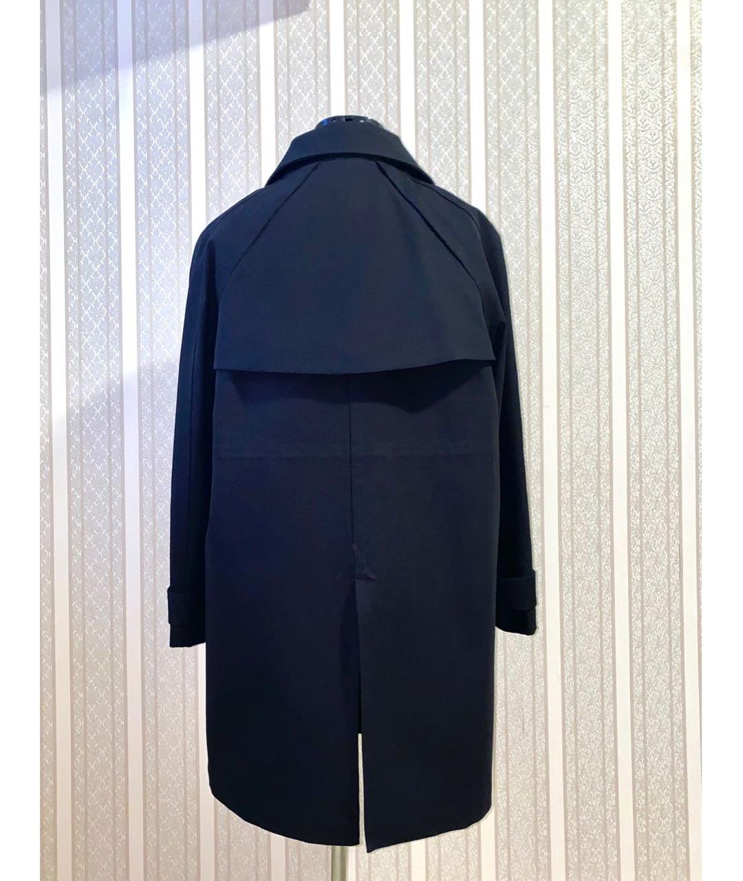 IRO Черное хлопковое пальто, фото 6