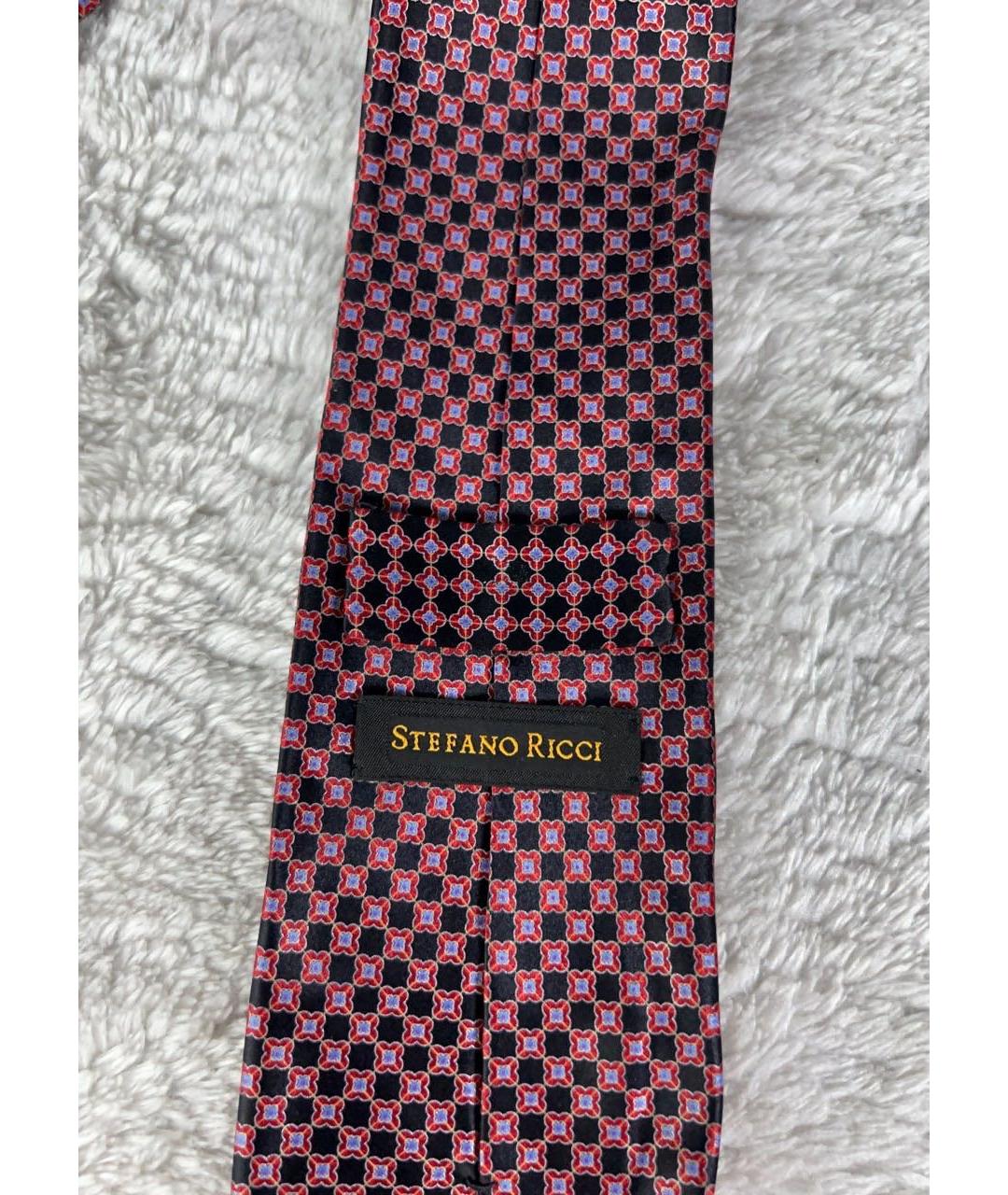 STEFANO RICCI Мульти шелковый галстук, фото 4