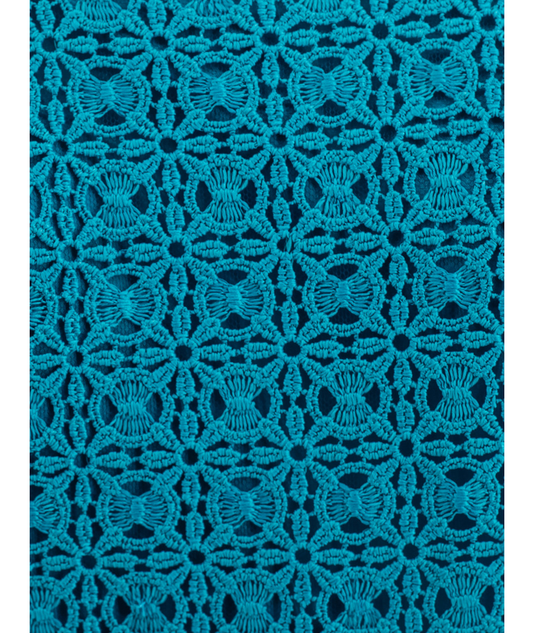 ERMANNO SCERVINO Синее кружевное повседневное платье, фото 4
